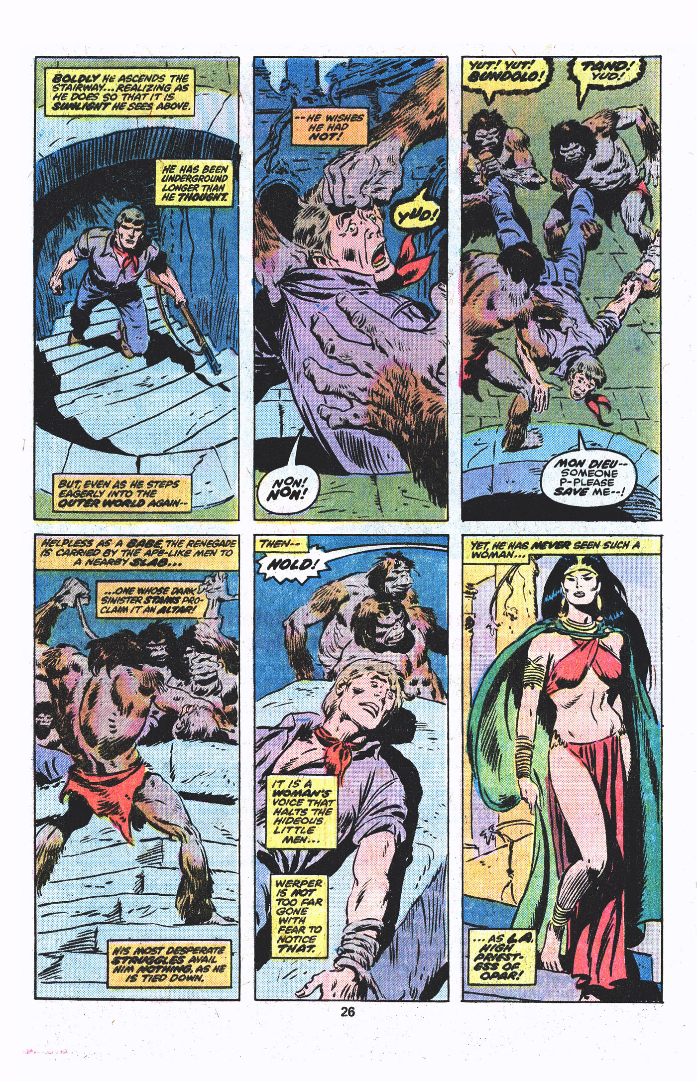 Read online Tarzan (1977) comic -  Issue #3 - 14