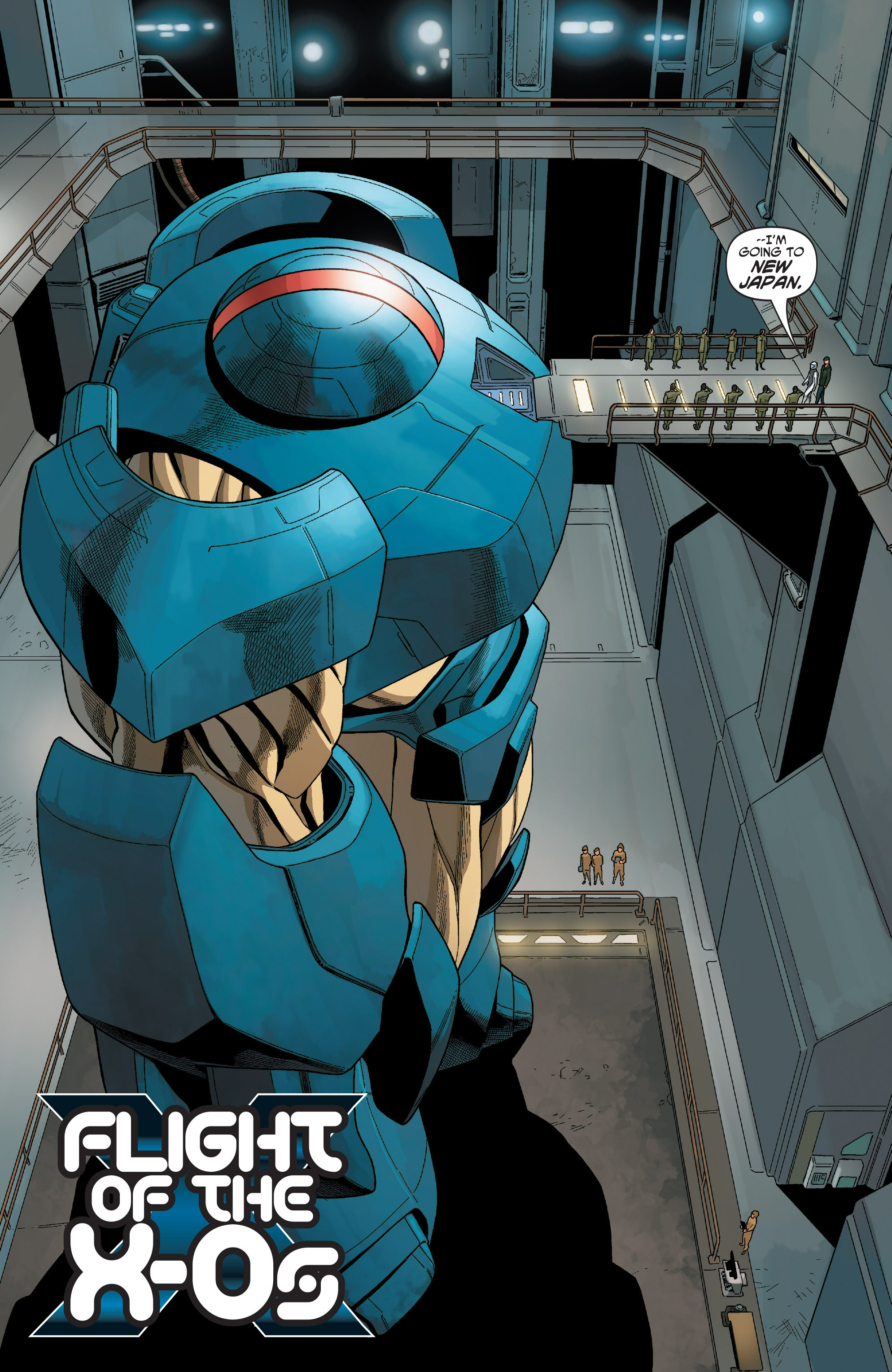 Read online 4001 A.D.: X-O Manowar comic -  Issue #1 - 8