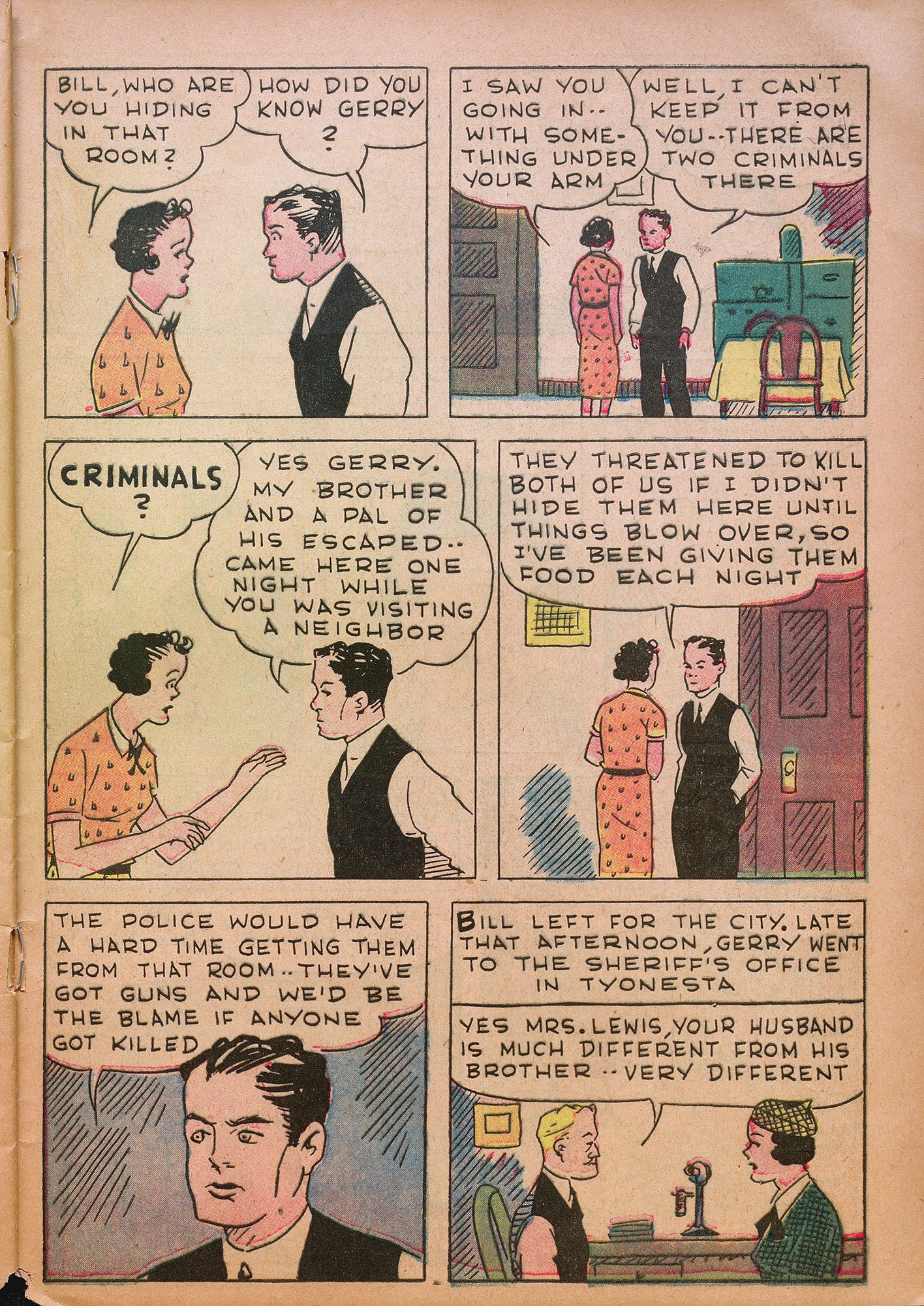 Read online Keen Detective Funnies comic -  Issue #3 - 41