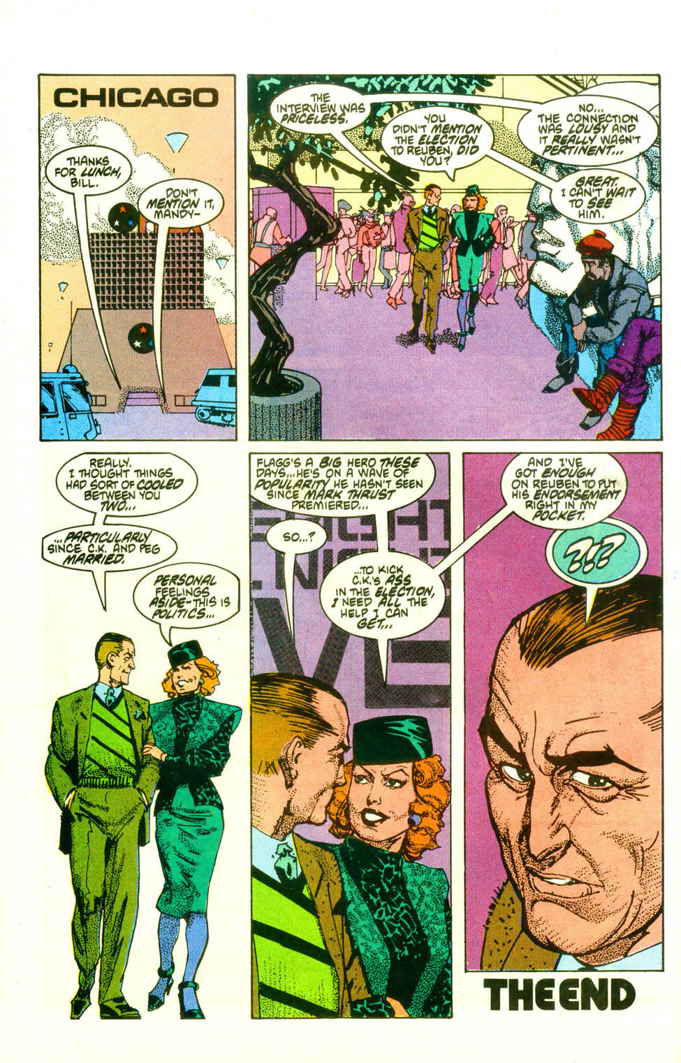 Read online American Flagg! comic -  Issue #18 - 21