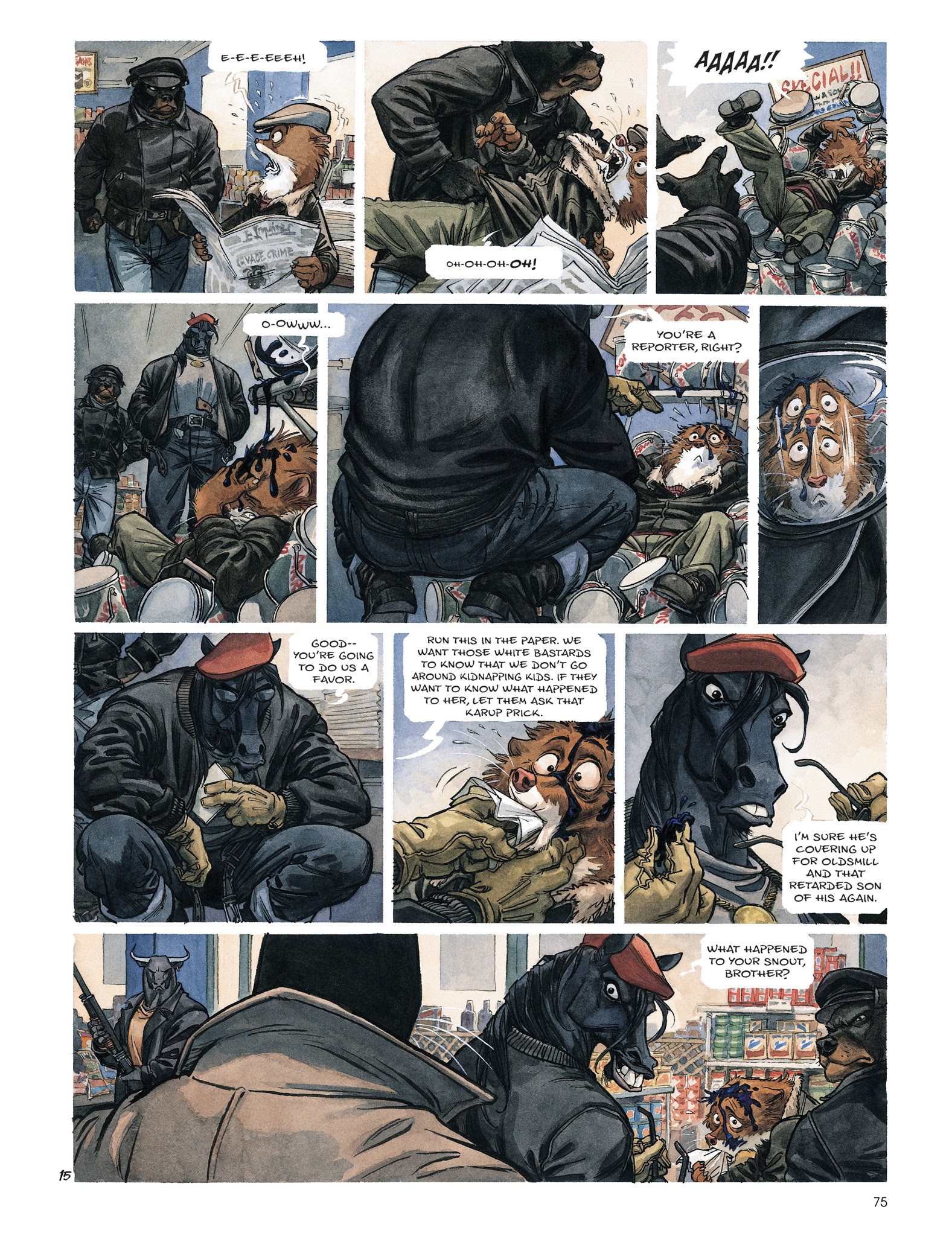 Read online Blacksad: The Collected Stories comic -  Issue # TPB (Part 1) - 76