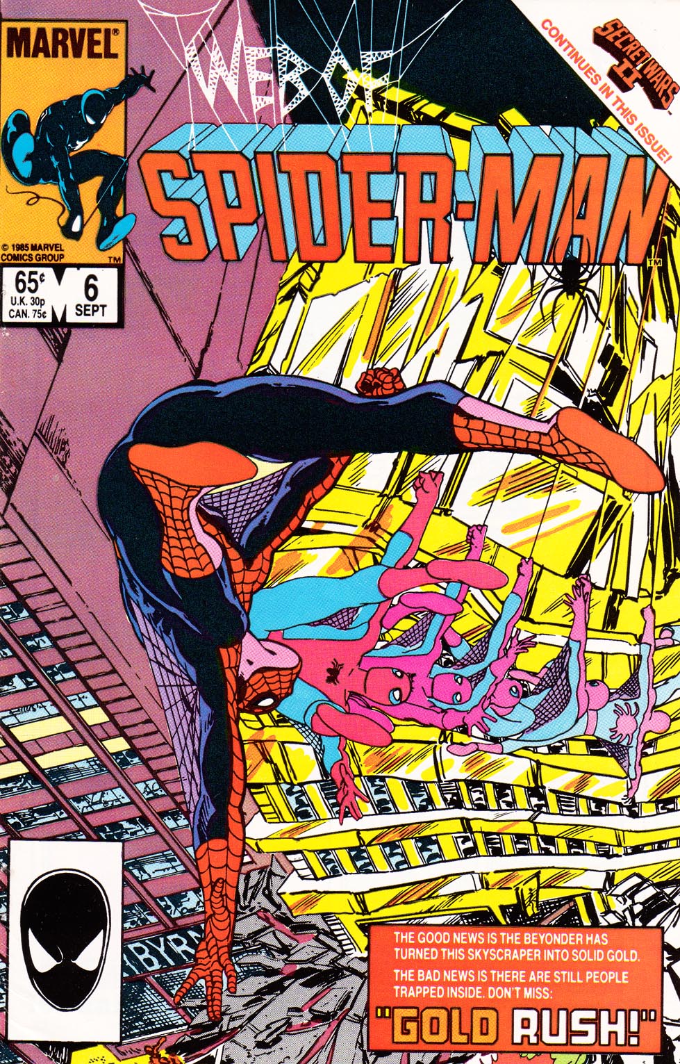 Read online Web of Spider-Man (1985) comic -  Issue #6 - 1