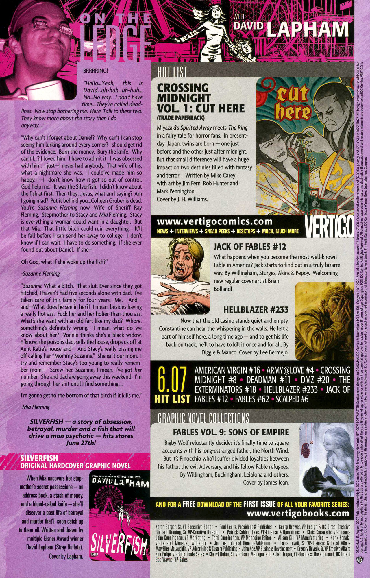 Read online Deadman (2006) comic -  Issue #11 - 22