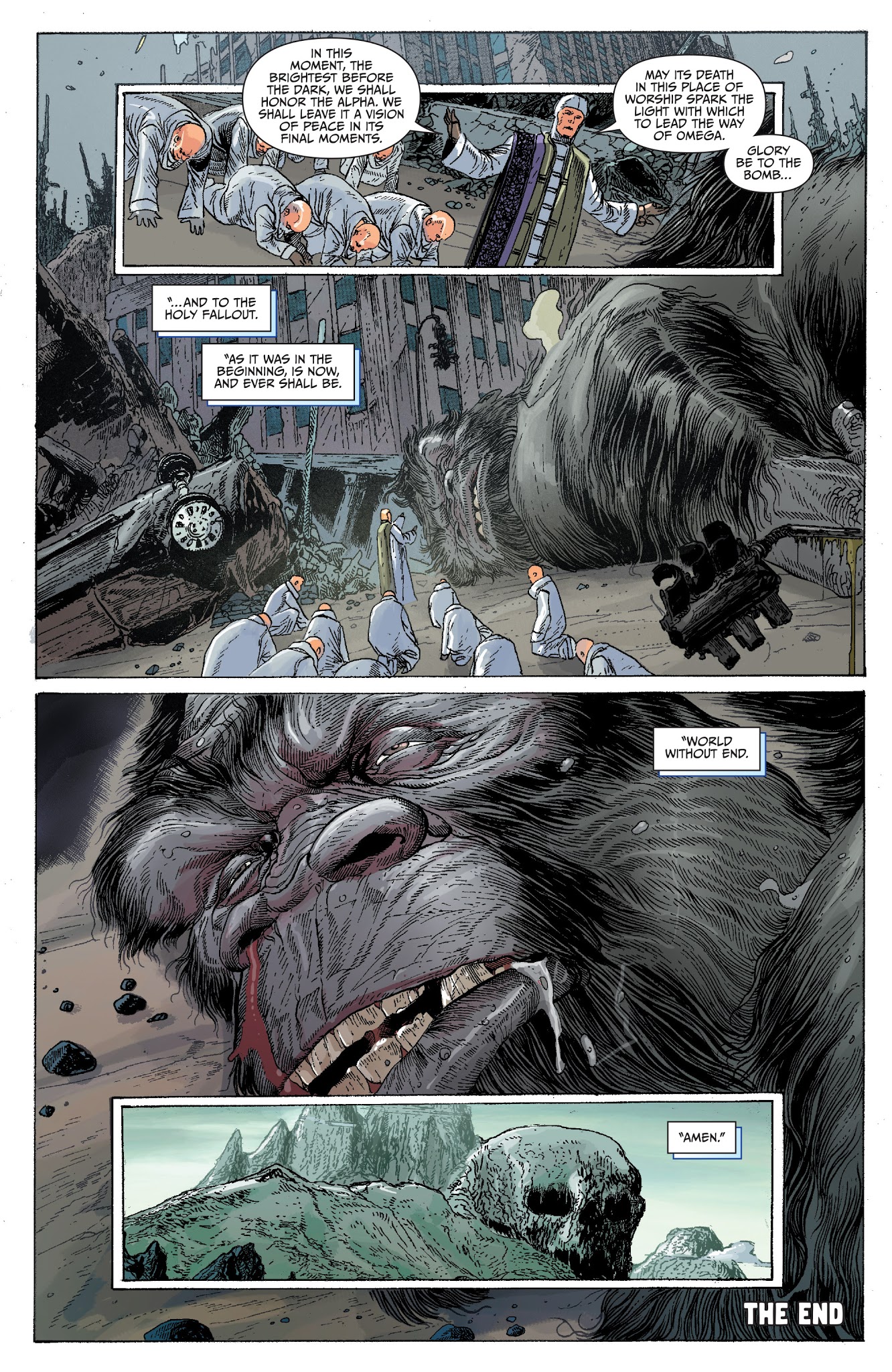 Read online Kong on the Planet of the Apes comic -  Issue #6 - 24