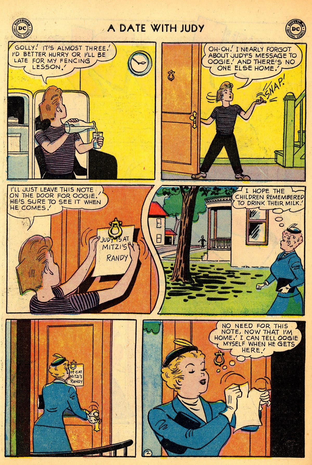 Read online A Date with Judy comic -  Issue #30 - 4