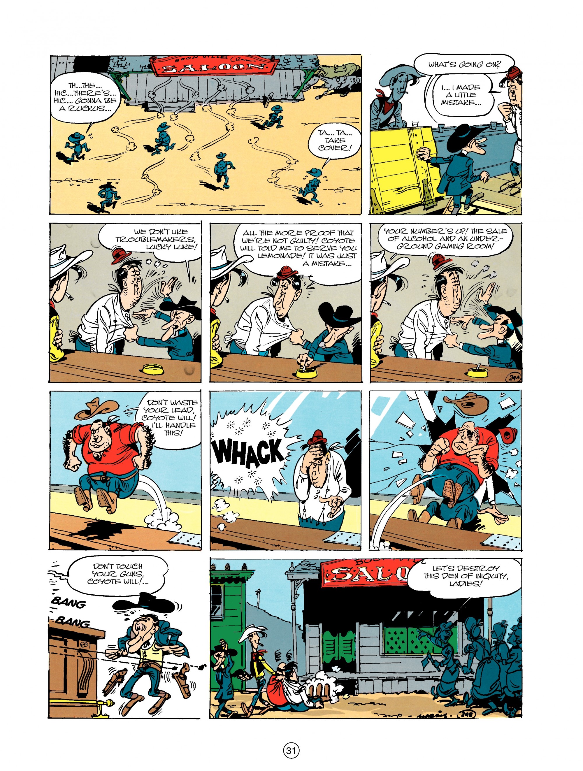 Read online A Lucky Luke Adventure comic -  Issue #20 - 31