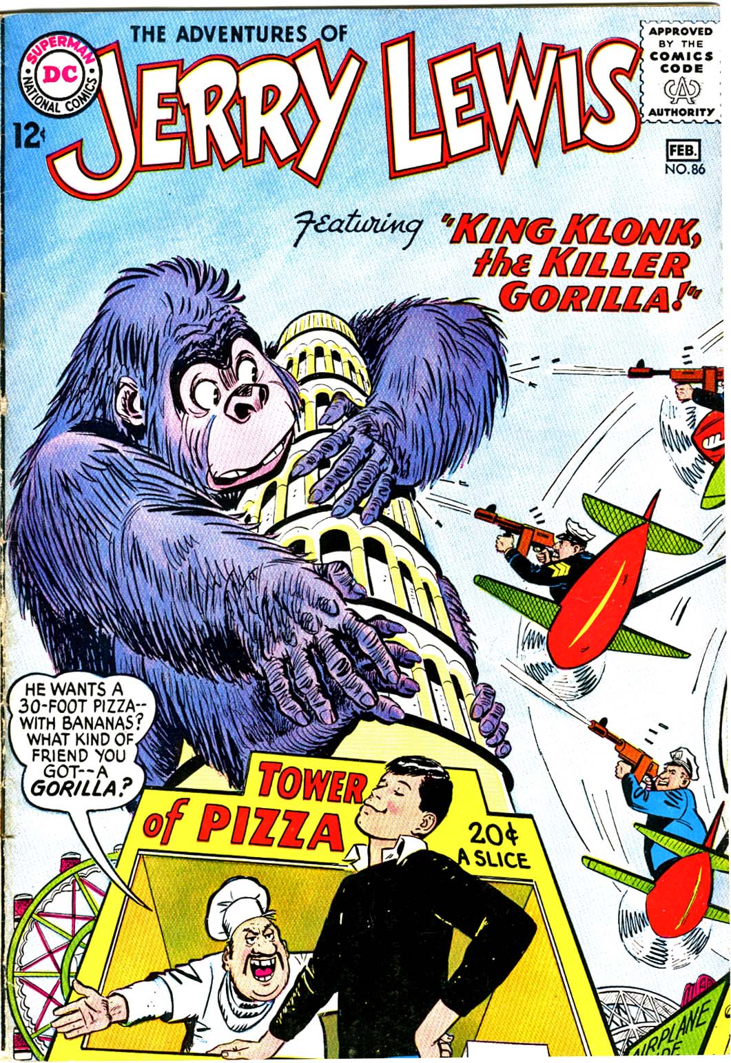 Read online The Adventures of Jerry Lewis comic -  Issue #86 - 1