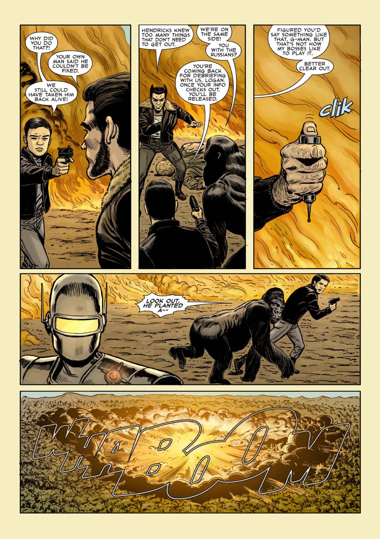 Read online Wolverine: Agent of Atlas comic -  Issue #3 - 4