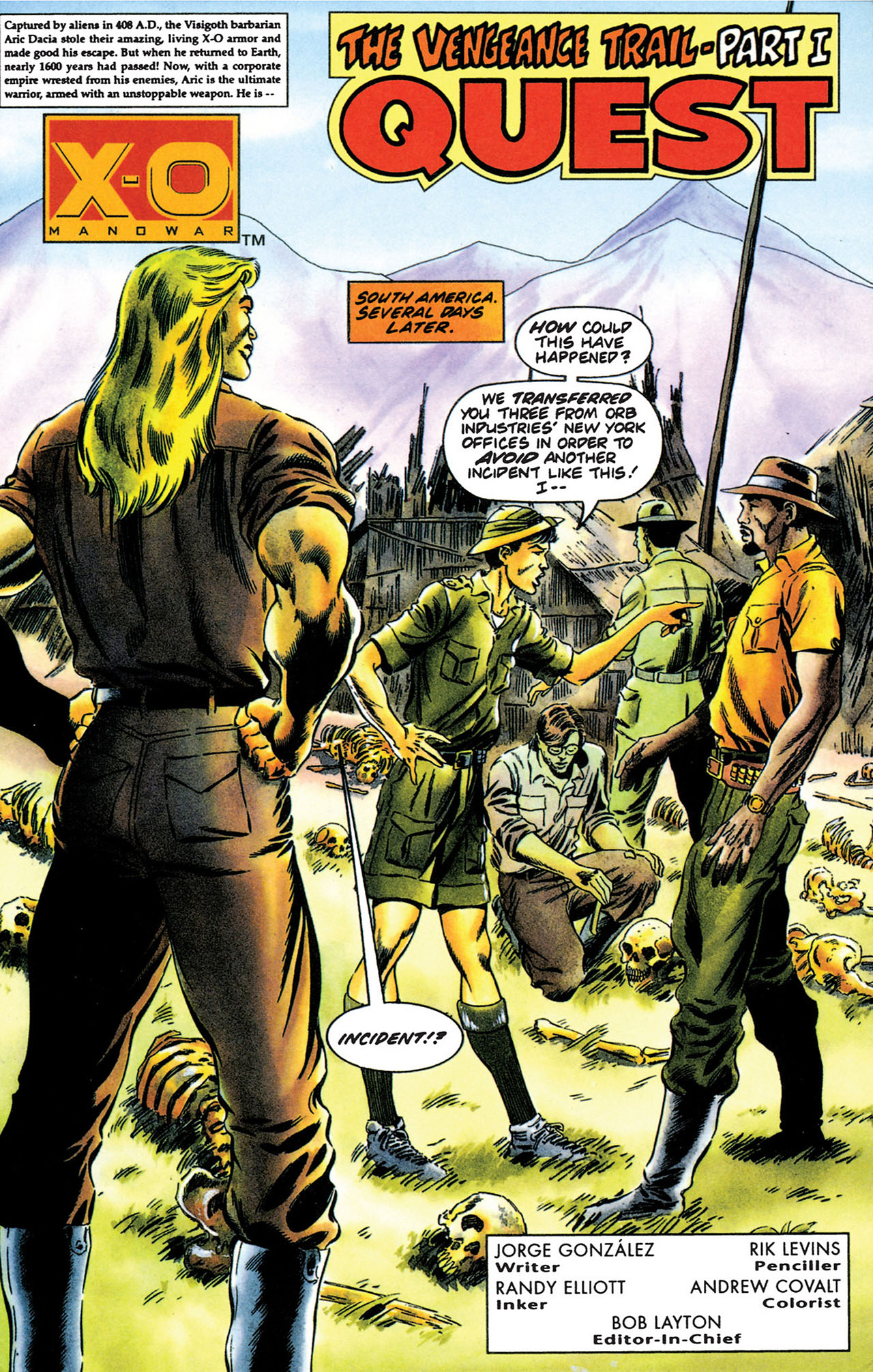 Read online X-O Manowar (1992) comic -  Issue #34 - 4