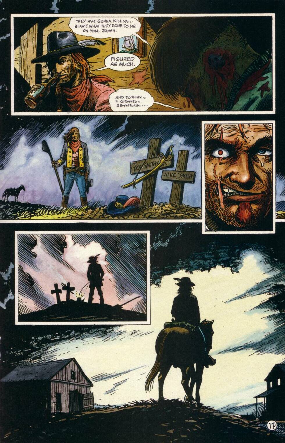 Read online Jonah Hex: Riders of the Worm and Such comic -  Issue #1 - 19