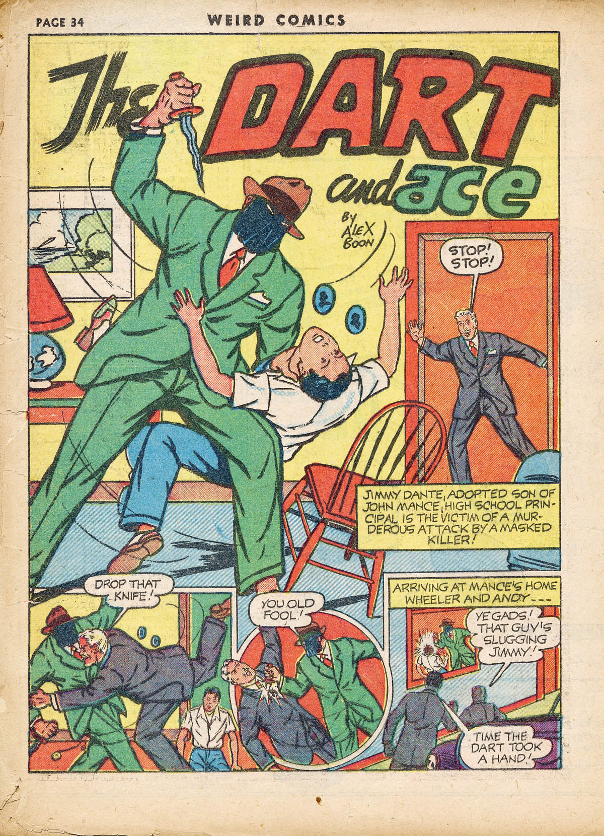 Read online Weird Comics comic -  Issue #19 - 35