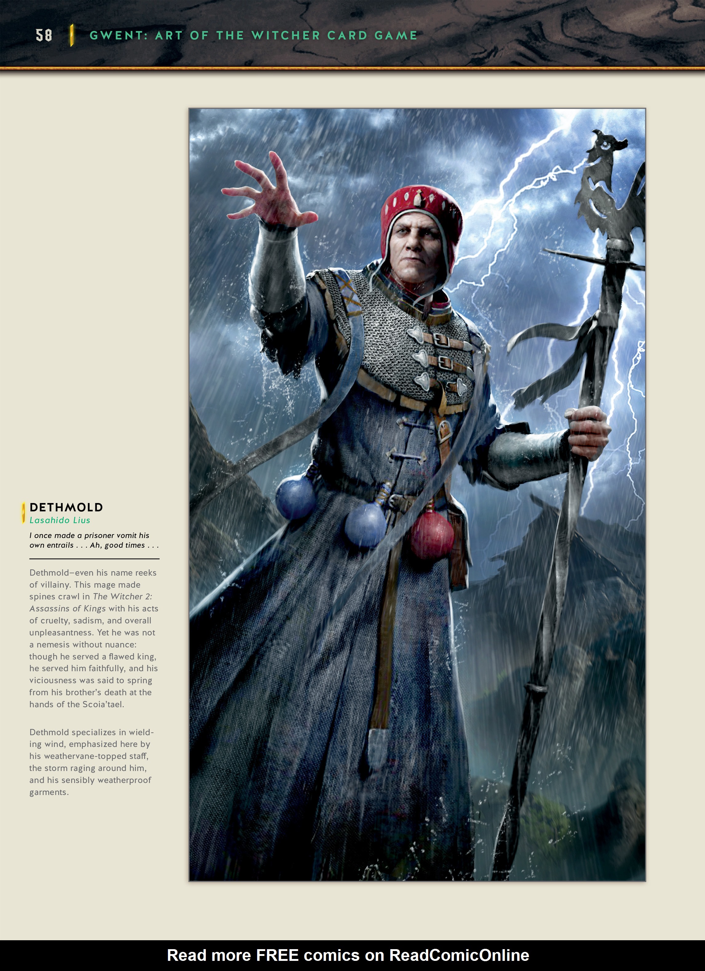 Read online Gwent: Art of the Witcher Card Game comic -  Issue # TPB (Part 1) - 51