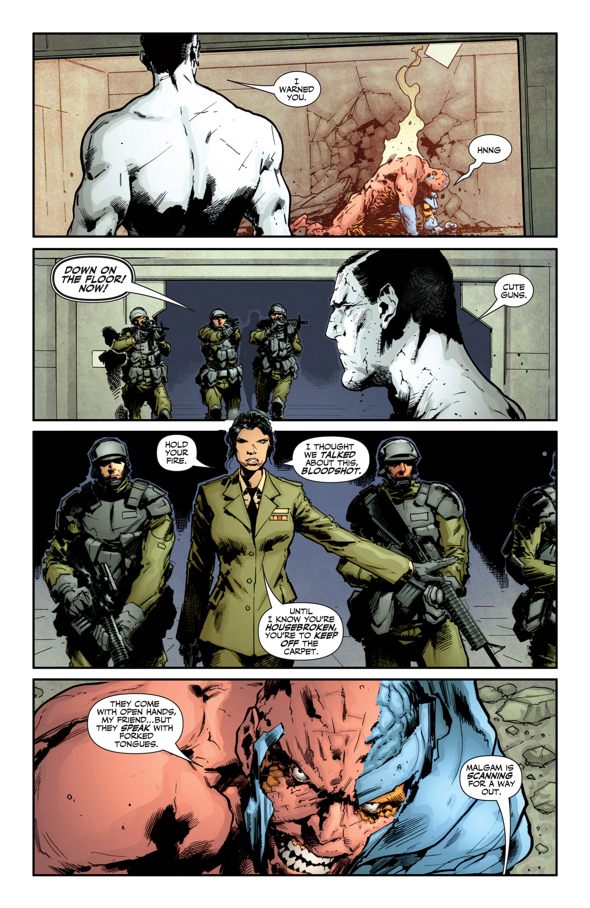 Read online Armor Hunters: Bloodshot comic -  Issue #1 - 10