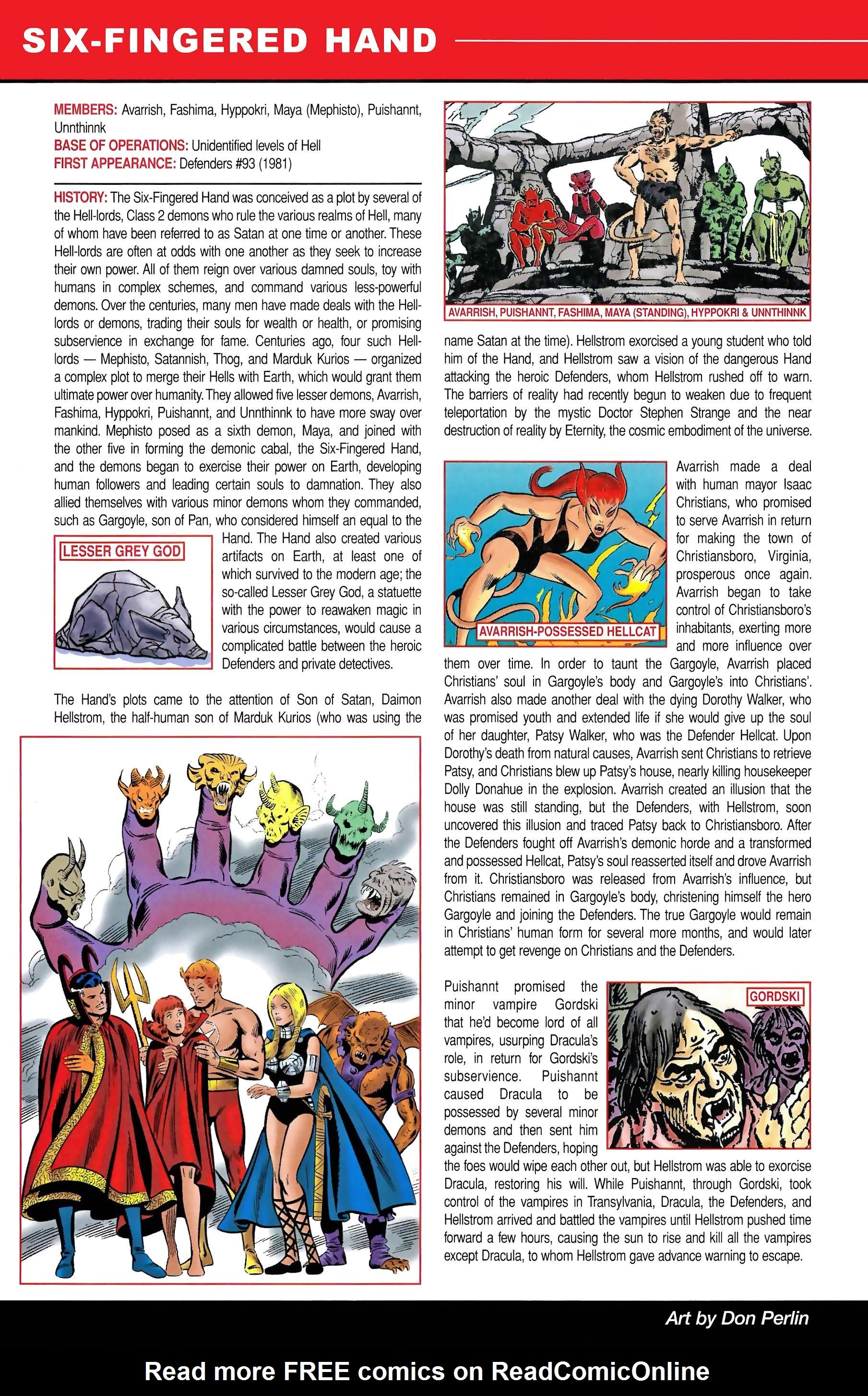 Read online Official Handbook of the Marvel Universe A to Z comic -  Issue # TPB 10 (Part 2) - 74
