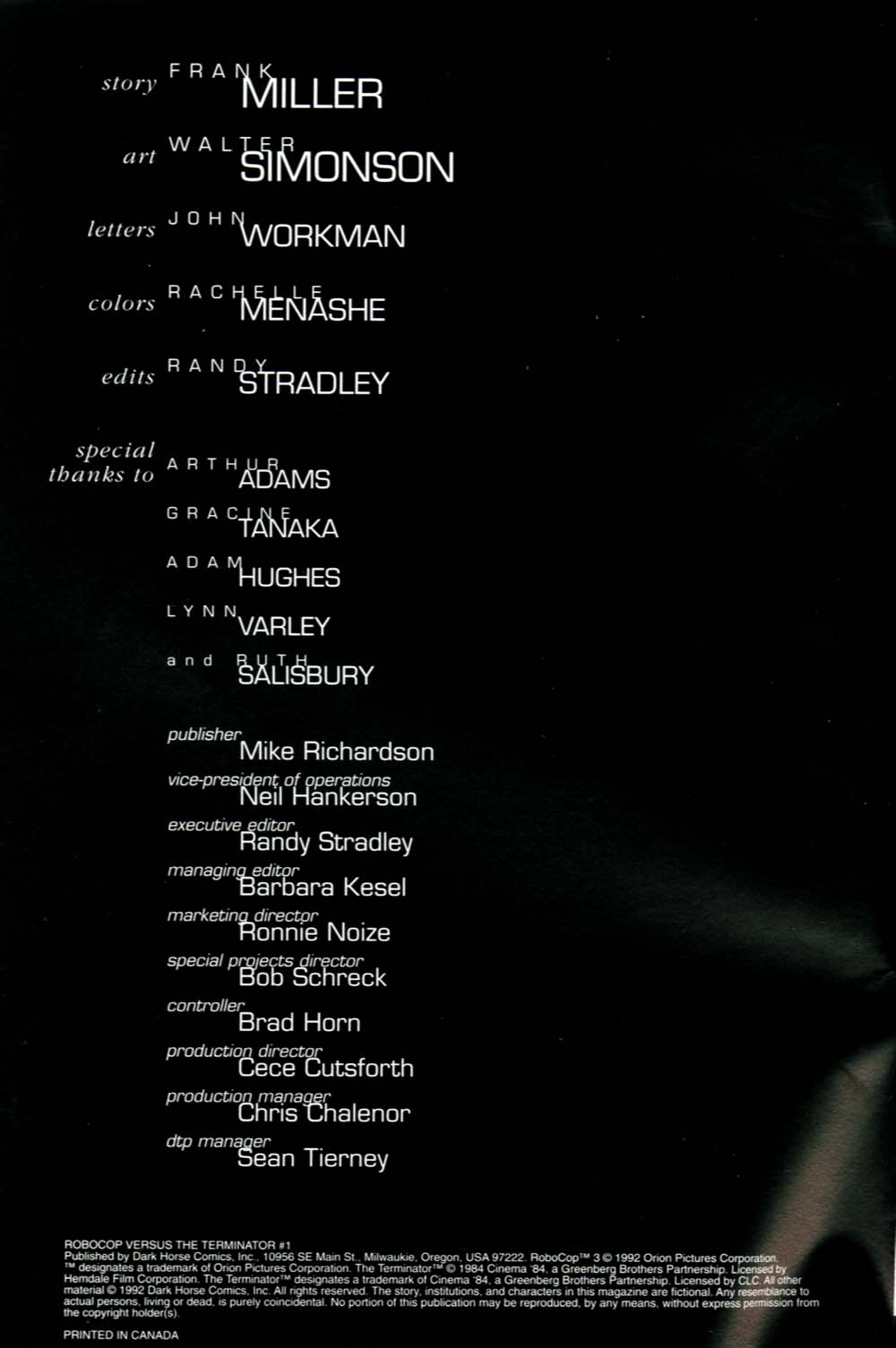 Read online Robocop Versus The Terminator comic -  Issue #1 - 2