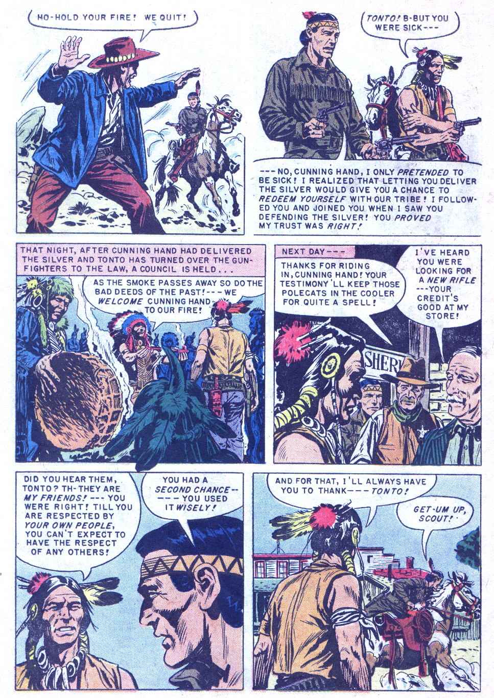 Read online Lone Ranger's Companion Tonto comic -  Issue #25 - 22
