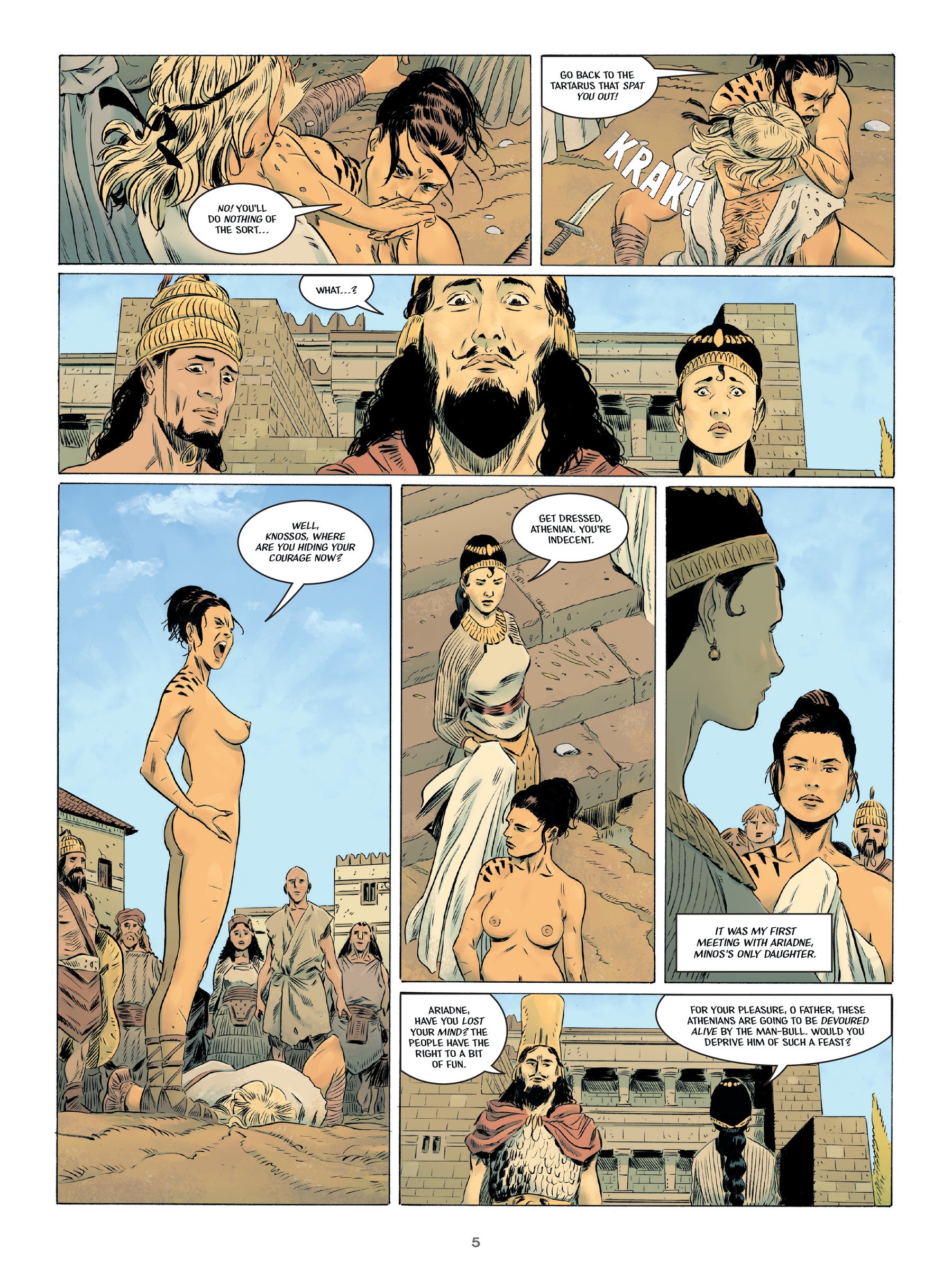 Read online The Fire of Theseus comic -  Issue #2 - 5