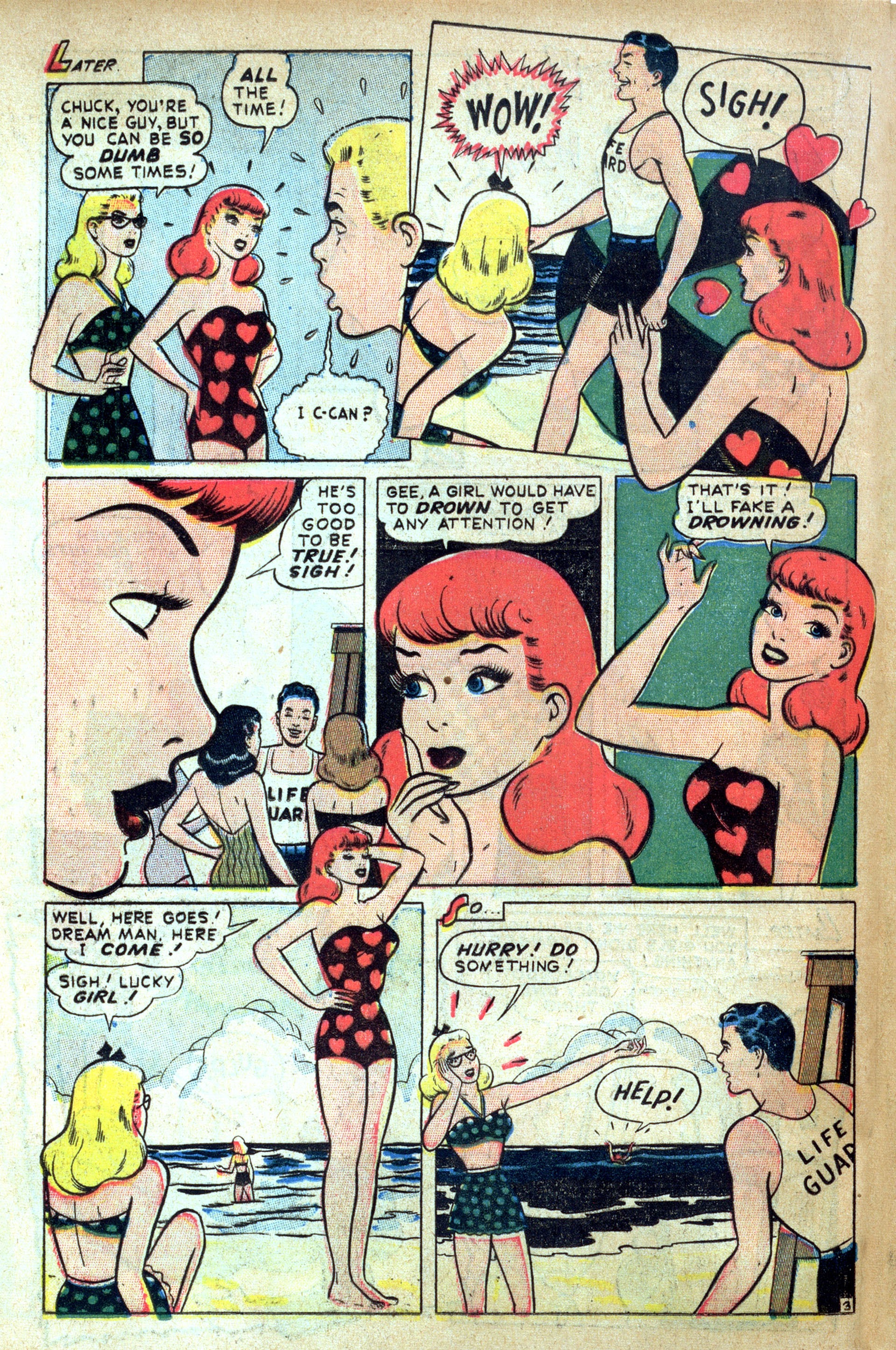Read online Mitzi's Boy Friend comic -  Issue #3 - 20