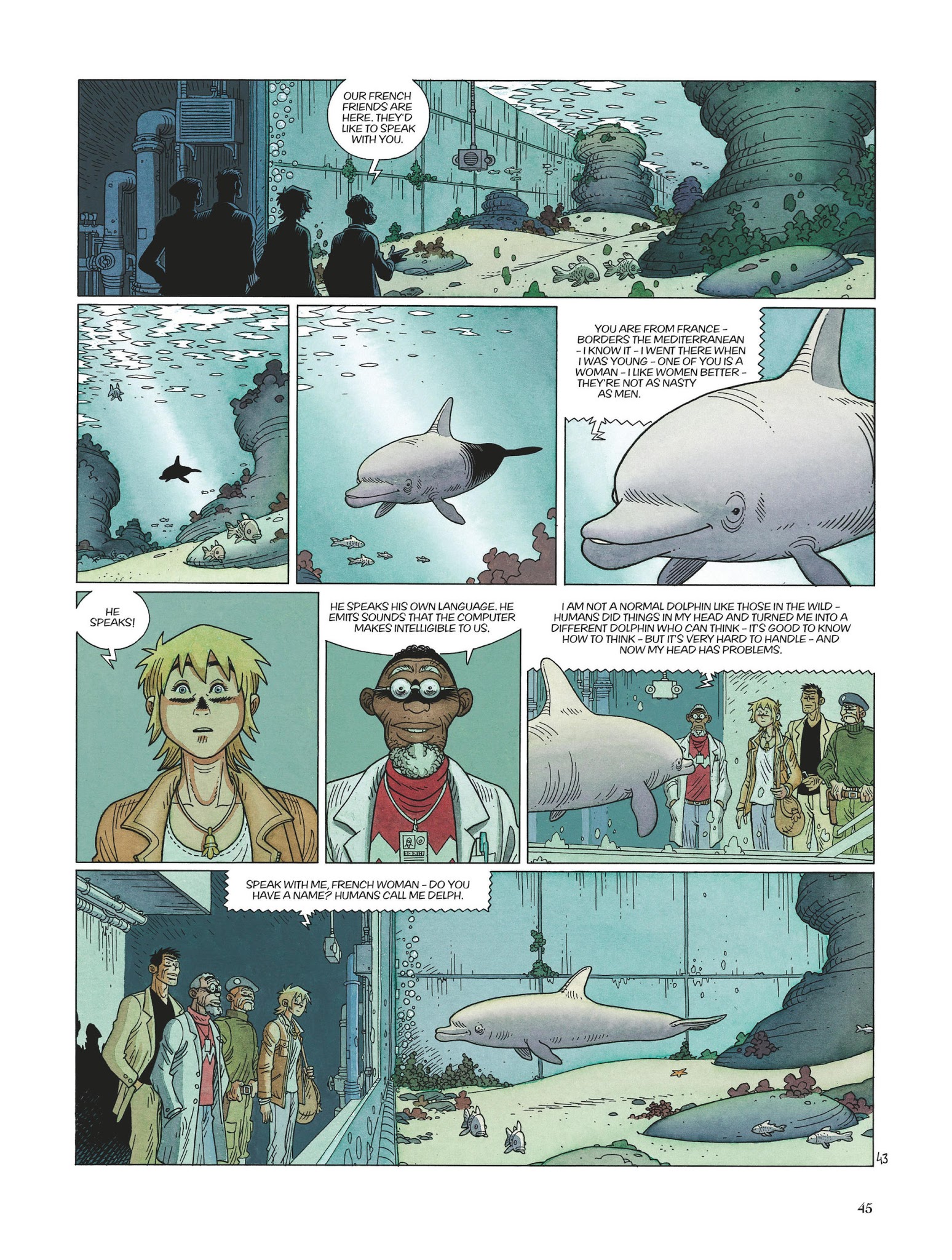 Read online Mermaid Project comic -  Issue #1 - 45