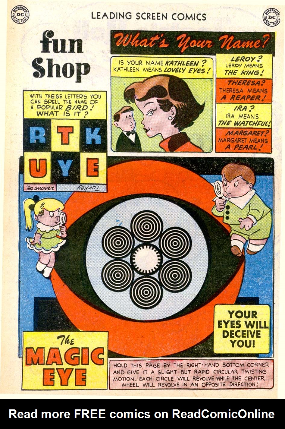 Read online Leading Screen Comics comic -  Issue #68 - 18