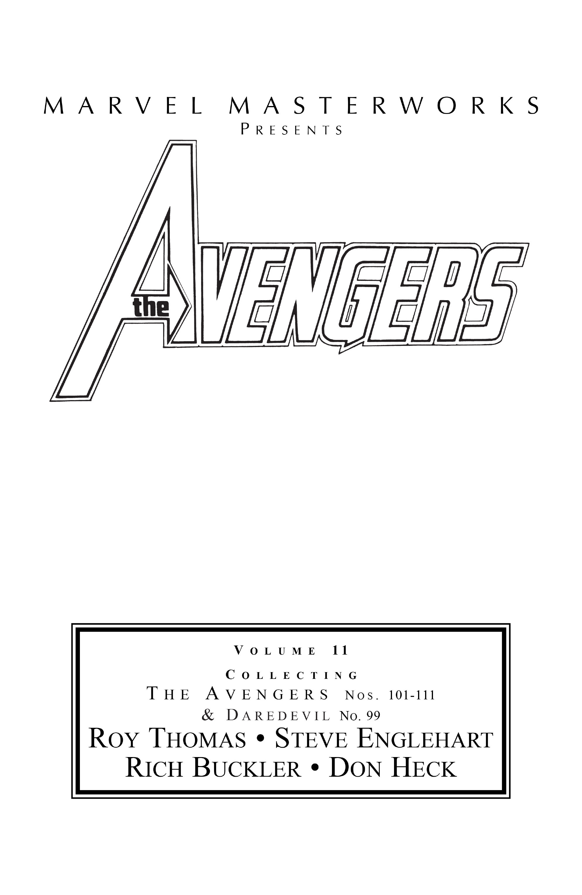 Read online Marvel Masterworks: The Avengers comic -  Issue # TPB 11 (Part 1) - 2