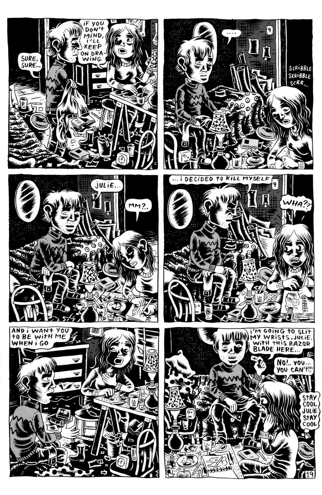 Read online Dirty Plotte comic -  Issue #9 - 21