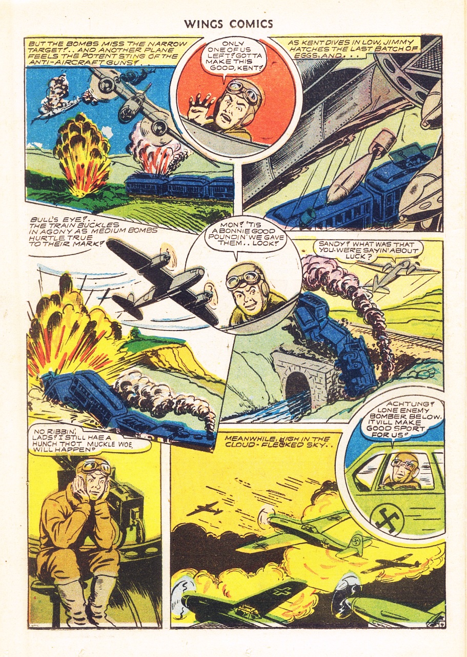 Read online Wings Comics comic -  Issue #37 - 38