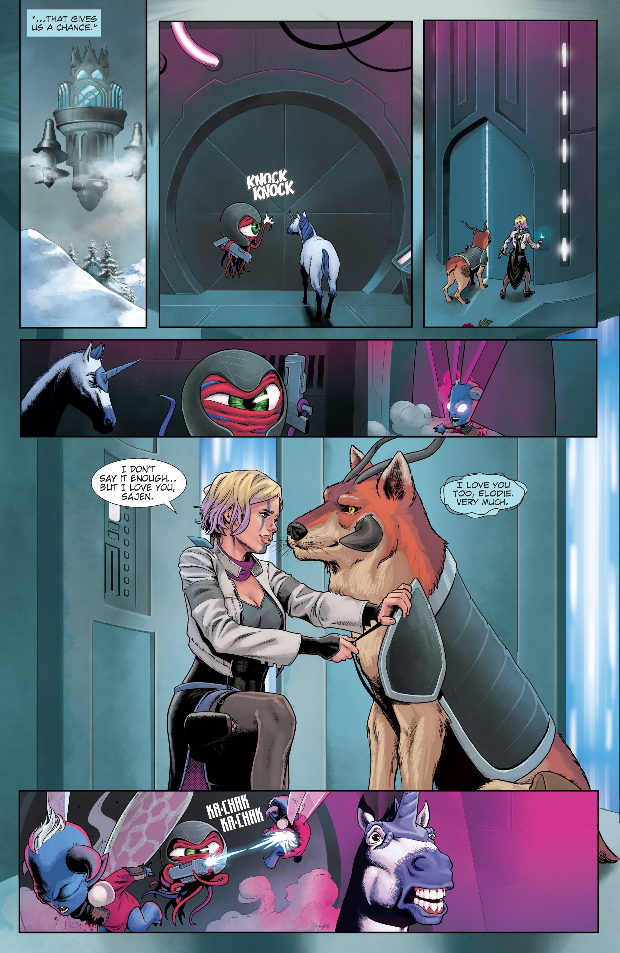 Read online By the Horns comic -  Issue #8 - 8