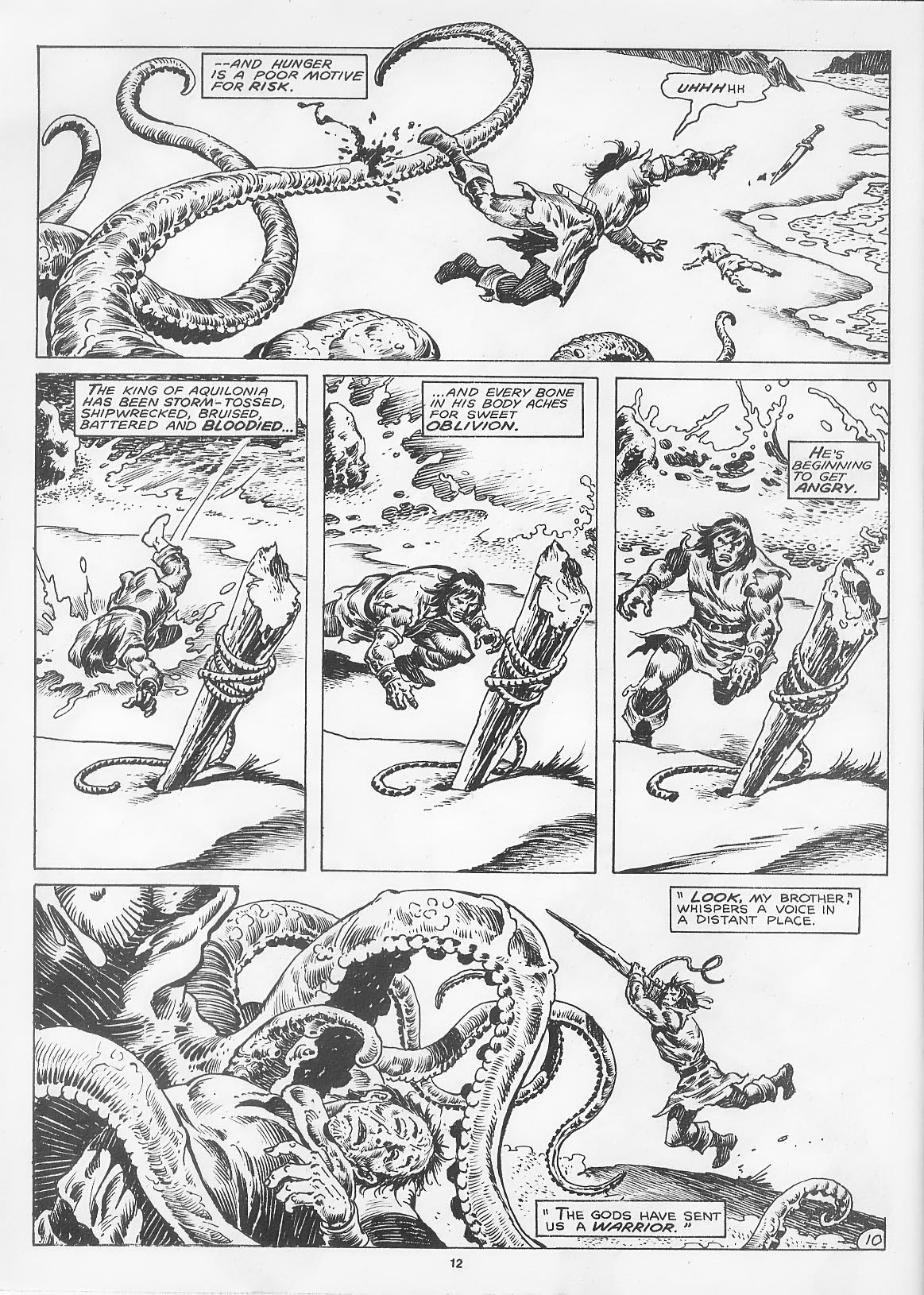Read online The Savage Sword Of Conan comic -  Issue #166 - 14