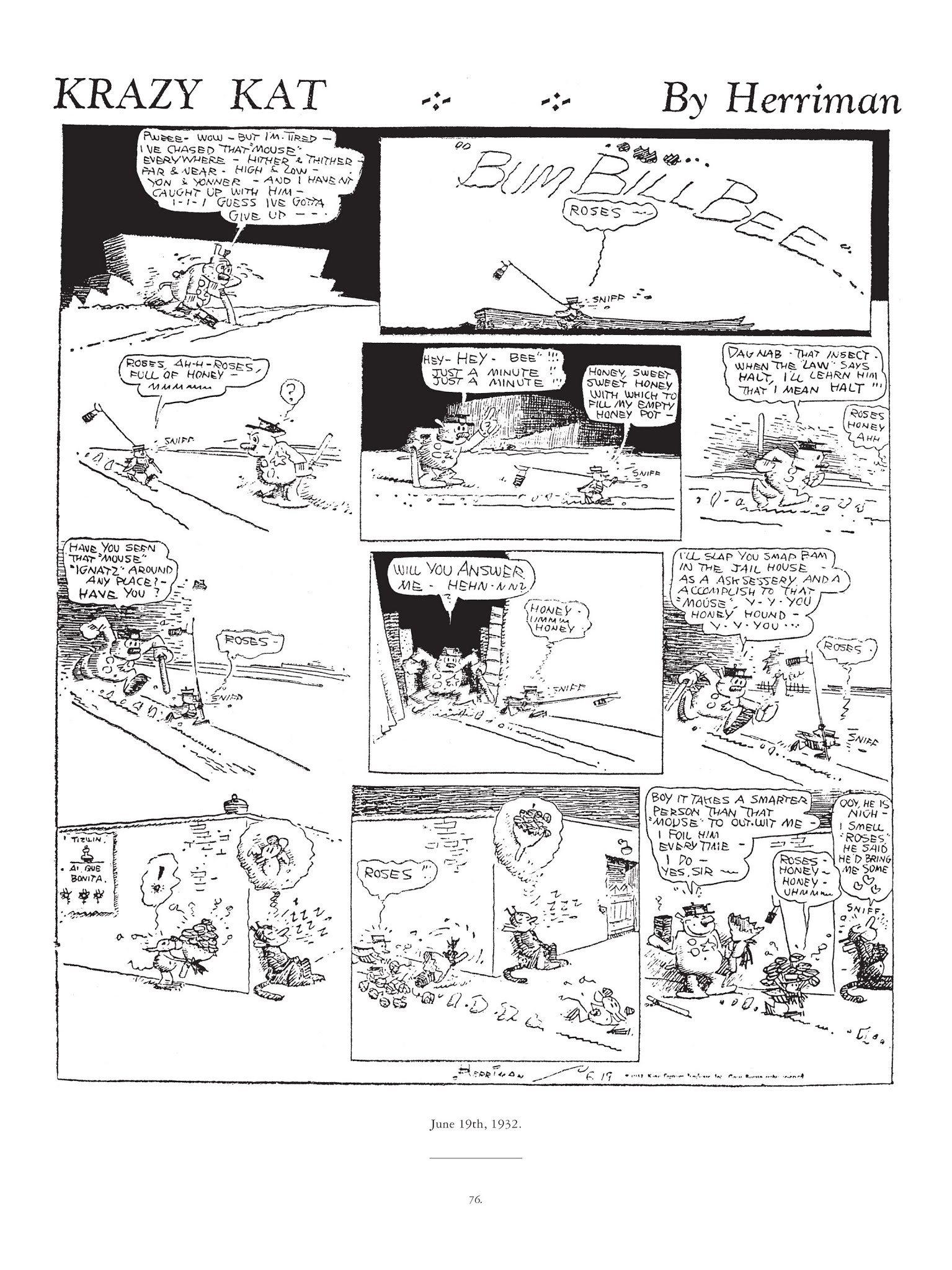 Read online Krazy & Ignatz comic -  Issue # TPB 7 - 73