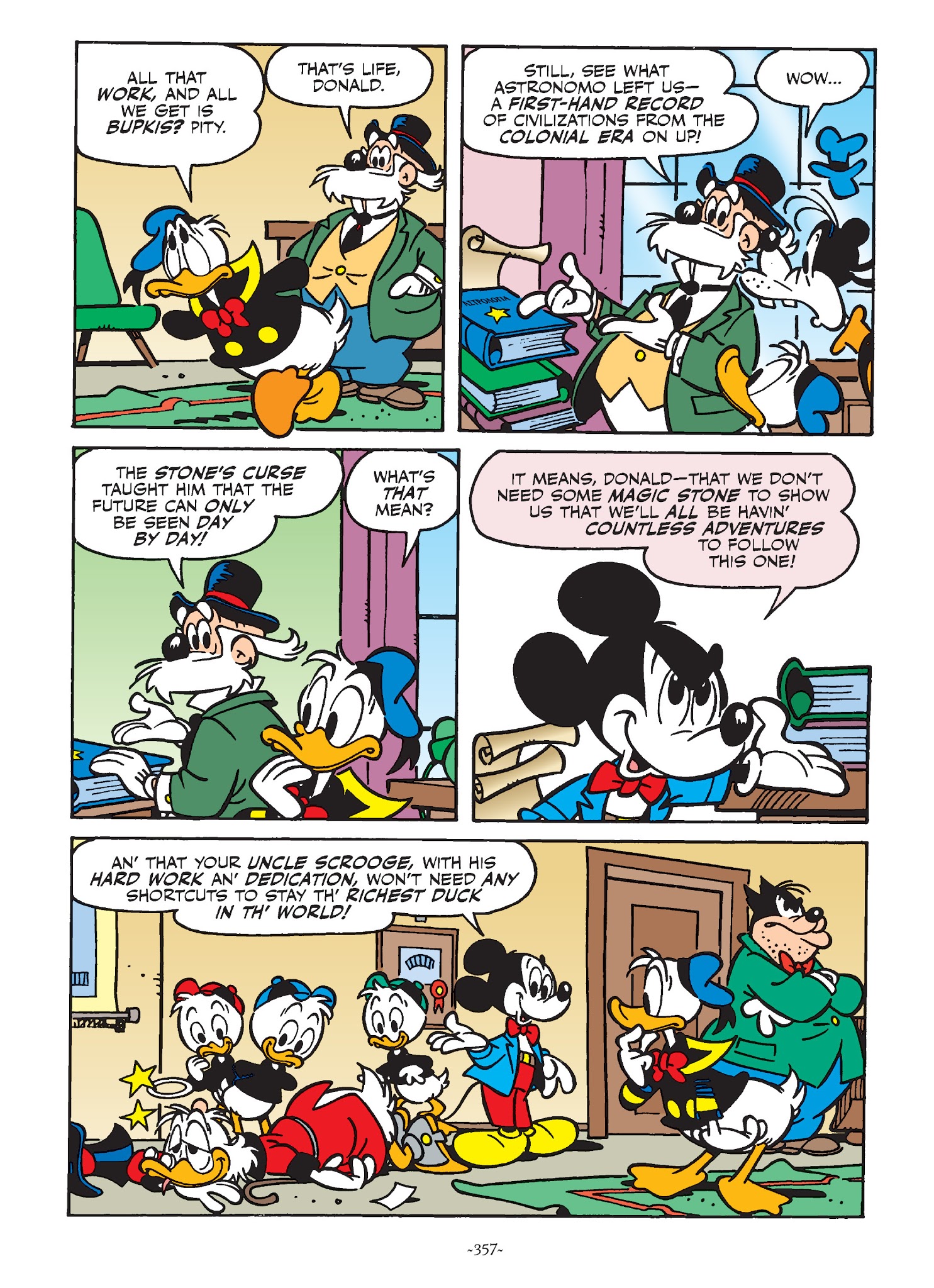 Read online Mickey and Donald: The Search For the Zodiac Stone comic -  Issue # TPB - 356