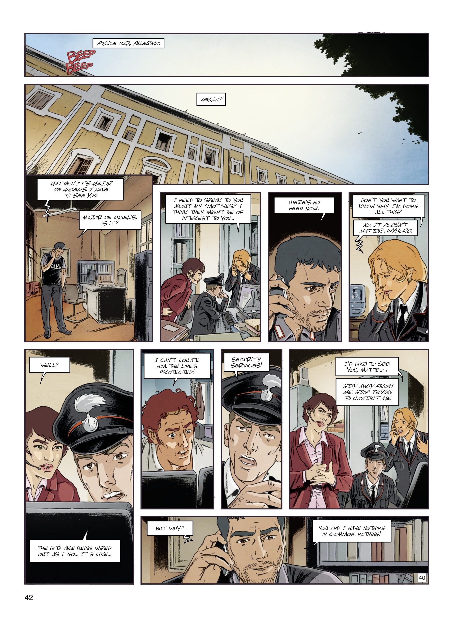 Read online Interpol comic -  Issue #3 - 42