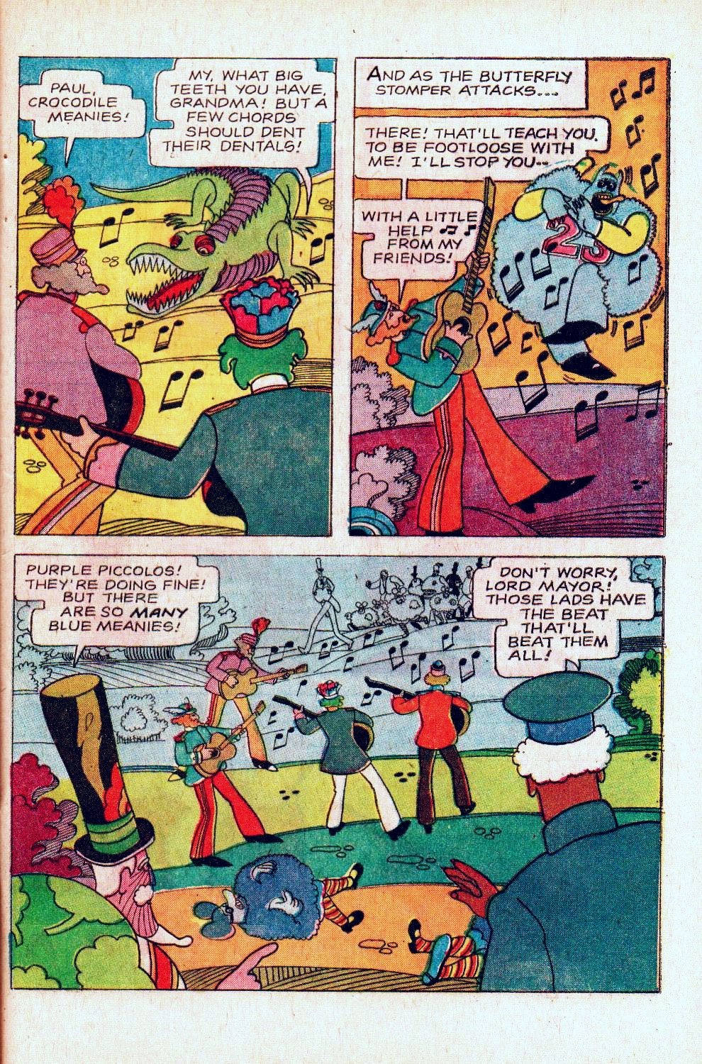 Read online Beatles: Yellow Submarine comic -  Issue # Full - 61