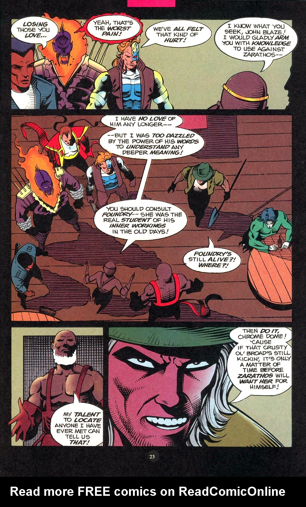 Read online Midnight Sons Unlimited comic -  Issue #4 - 18