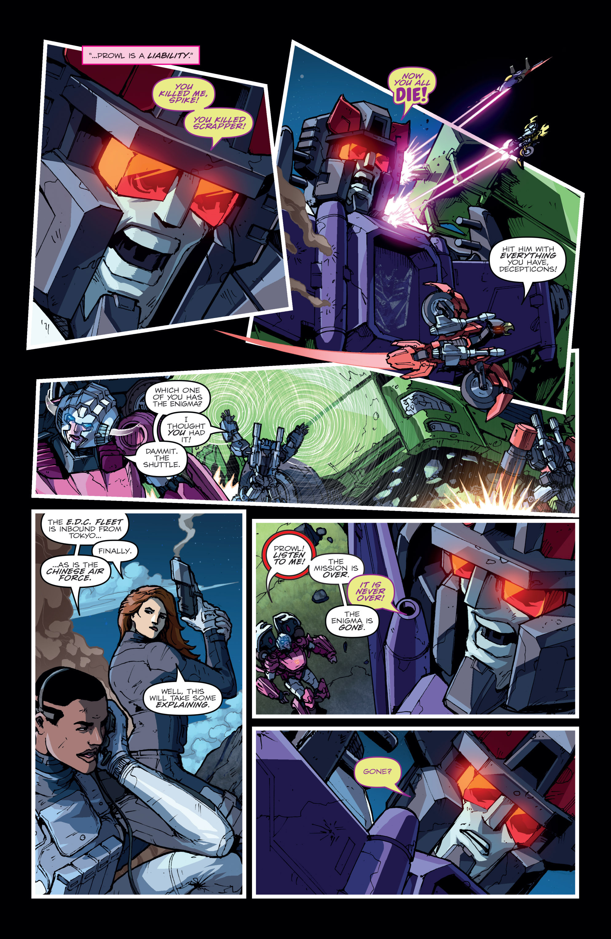 Read online The Transformers (2014) comic -  Issue #38 - 23