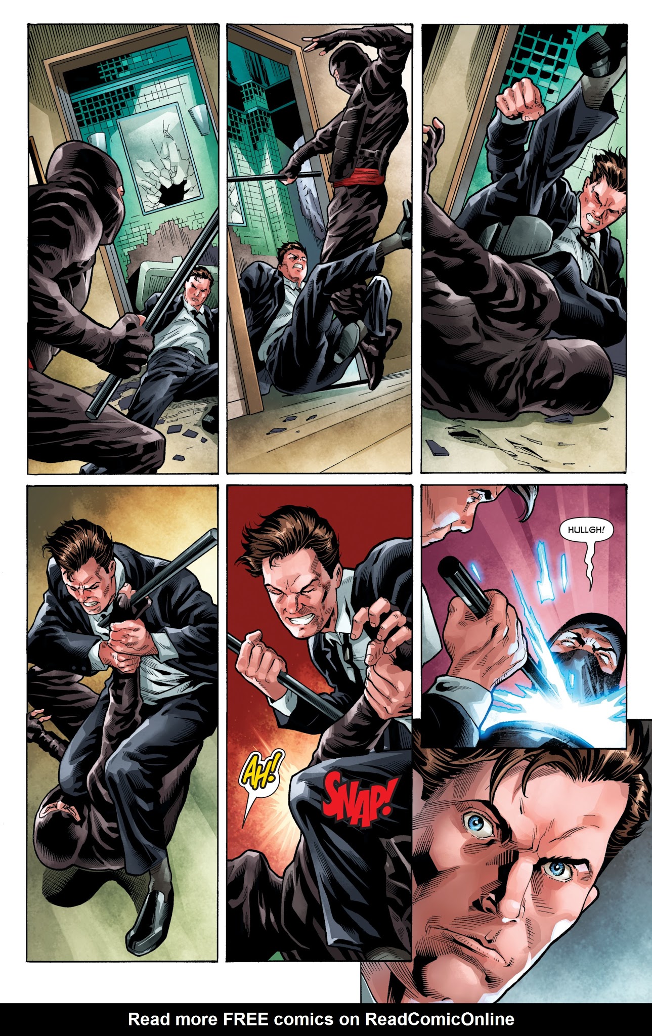 Read online Ninjak Vs. the Valiant Universe comic -  Issue #1 - 9