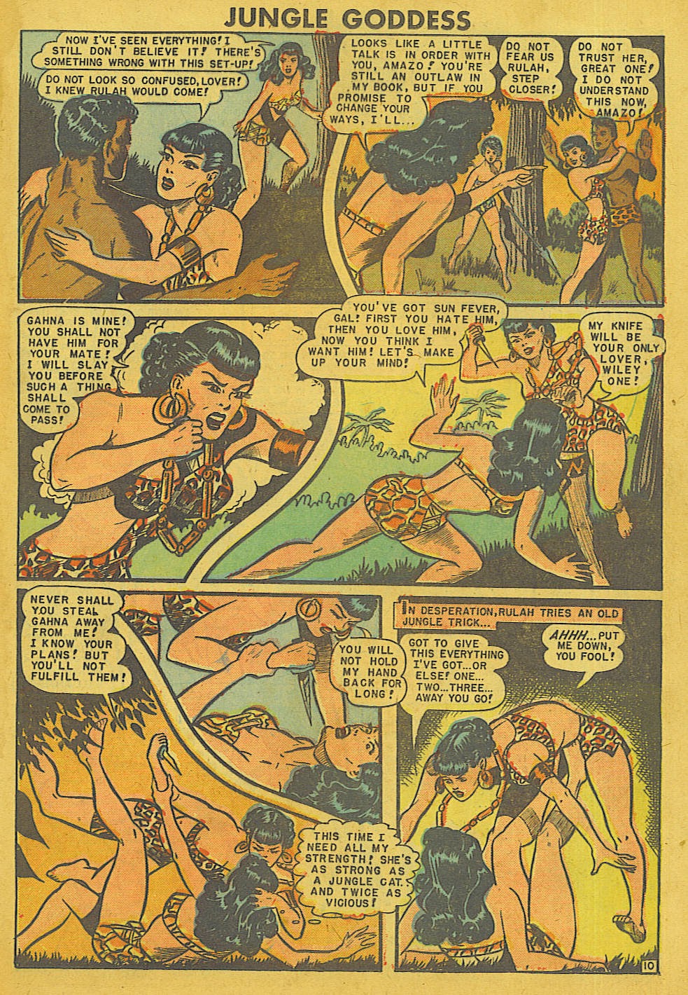 Read online Rulah - Jungle Goddess comic -  Issue #21 - 11