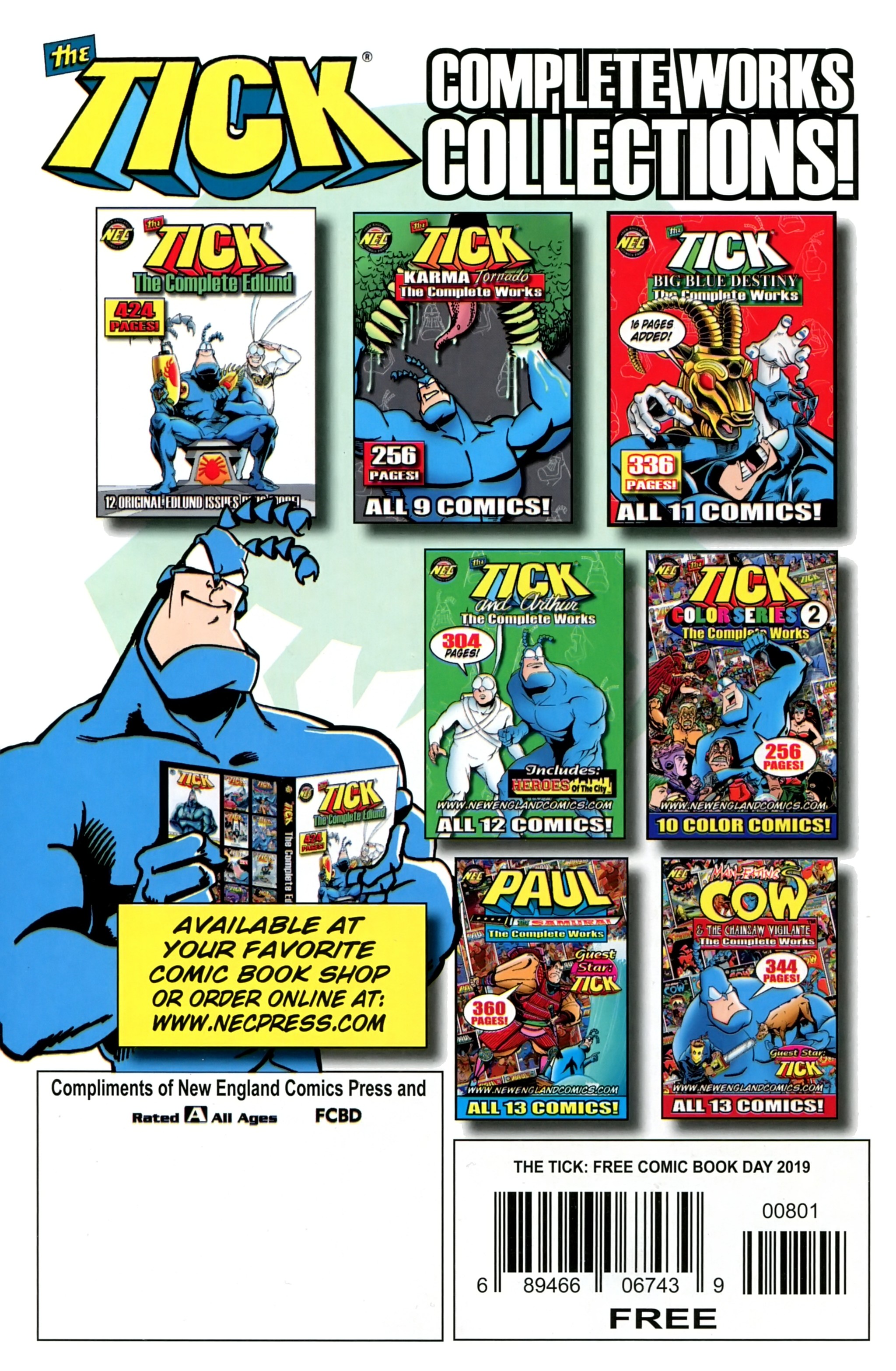 Read online Free Comic Book Day 2019 comic -  Issue # The Tick - 32