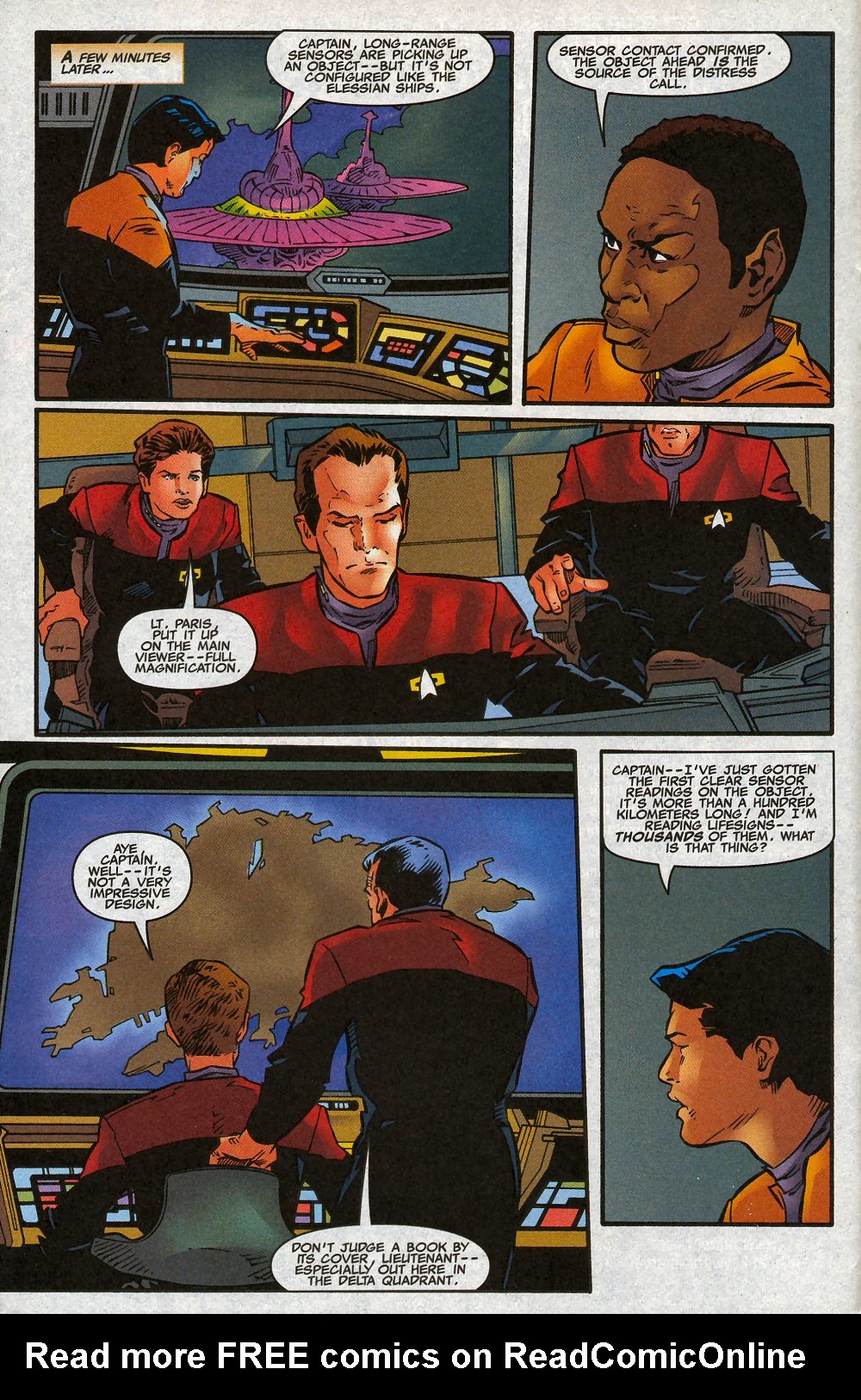 Read online Star Trek: Voyager comic -  Issue #11 - 8