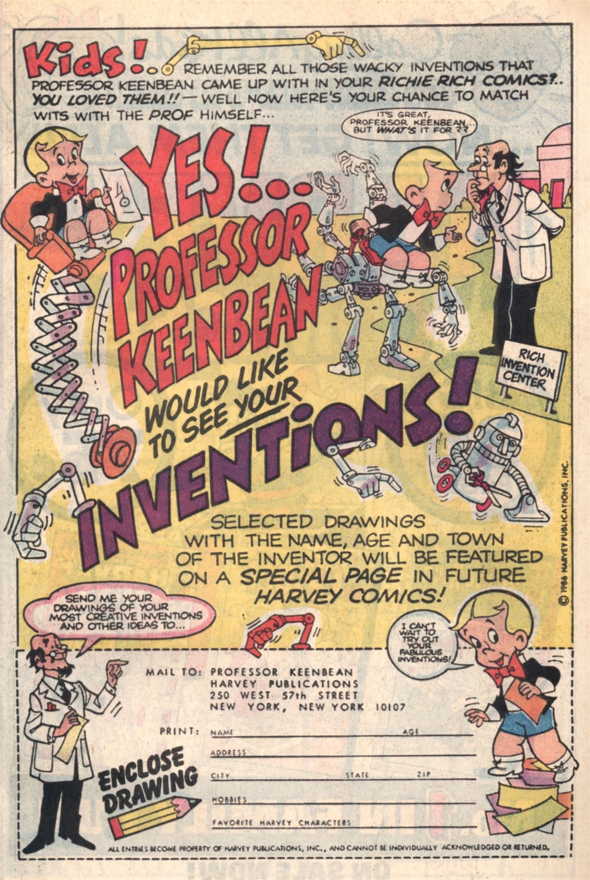 Read online Harvey Hits Comics comic -  Issue #1 - 32