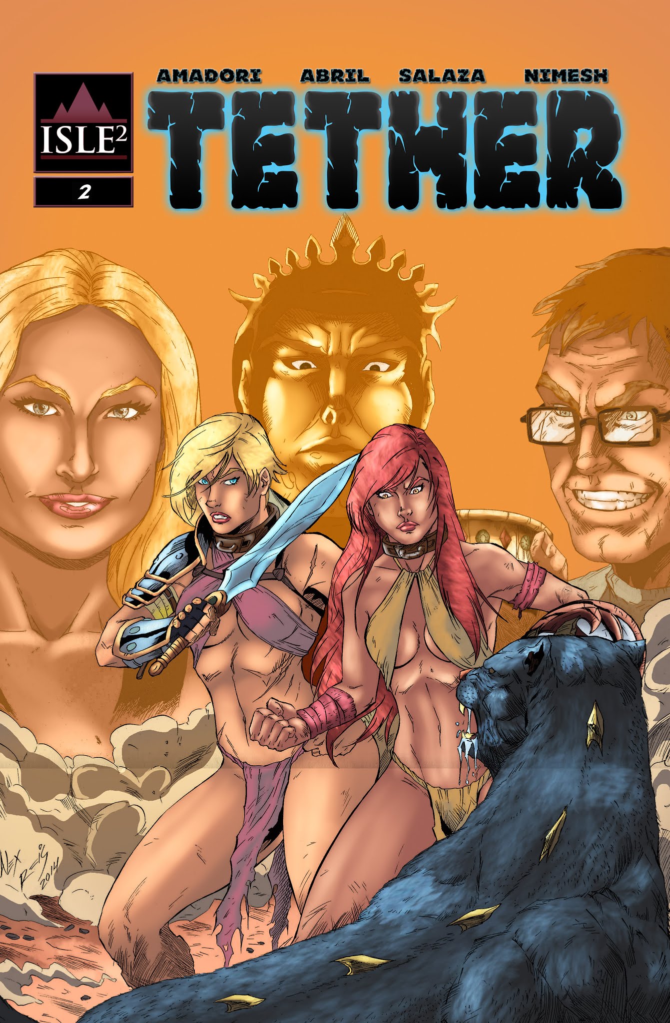 Read online Tether comic -  Issue #2 - 1