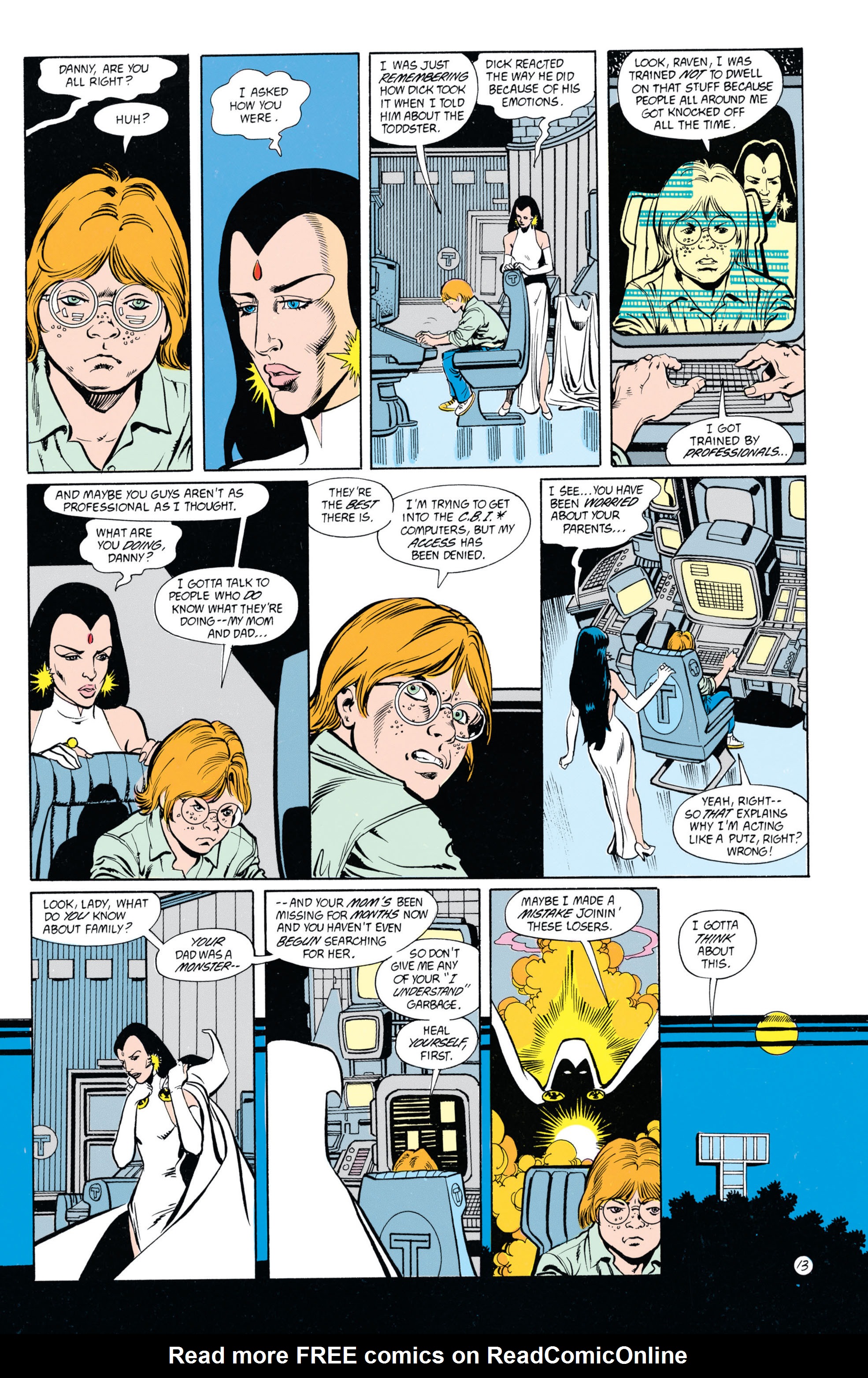 Read online The New Titans (1988) comic -  Issue #55 - 14