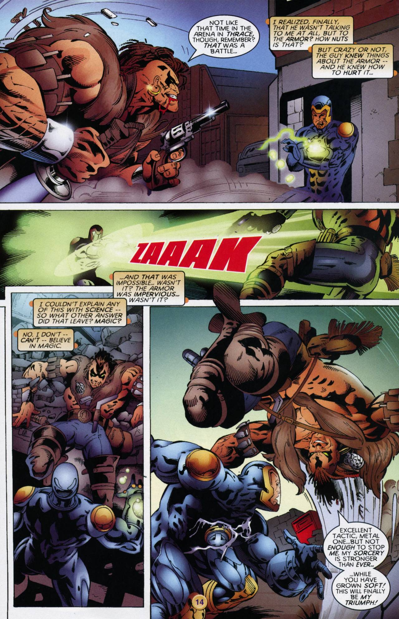 Read online X-O Manowar (1996) comic -  Issue #7 - 13