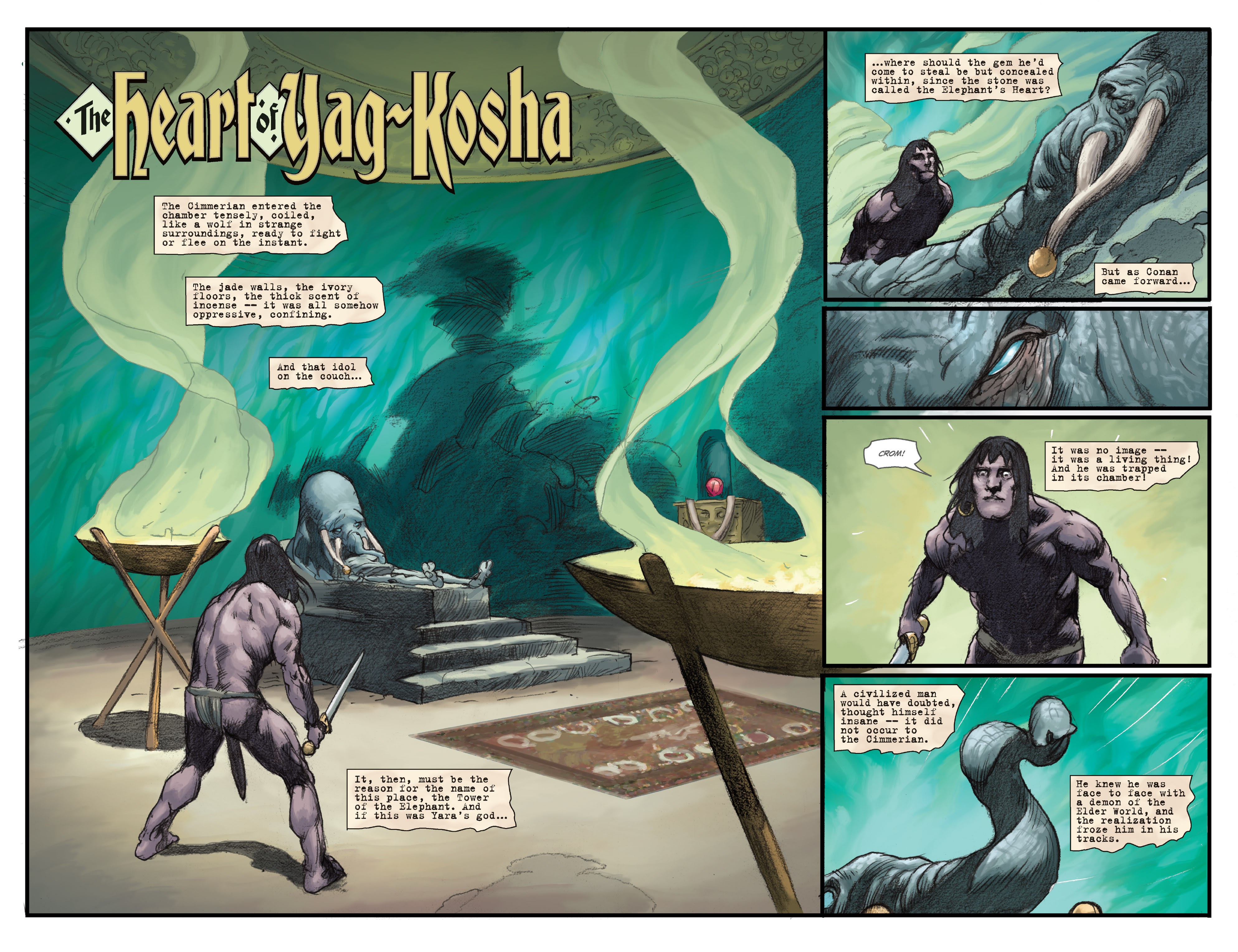 Read online Conan Chronicles Epic Collection comic -  Issue # TPB The Heart of Yag-Kosha (Part 1) - 51