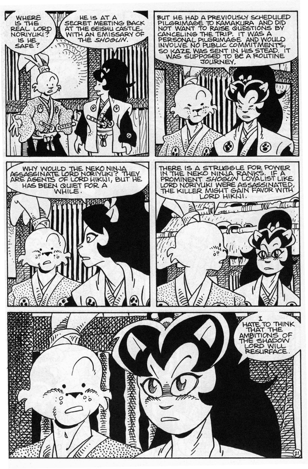 Read online Usagi Yojimbo (1996) comic -  Issue #72 - 23