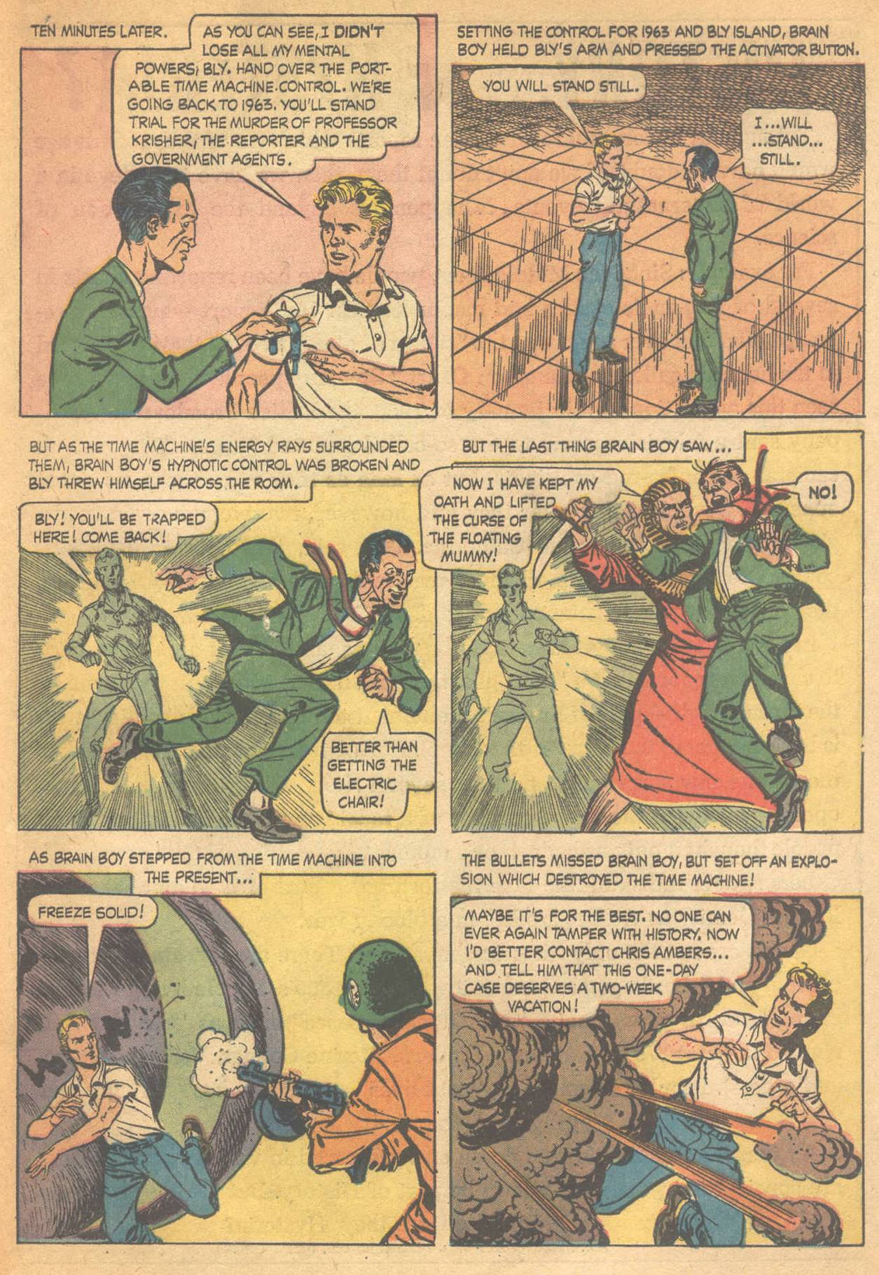 Read online Brain Boy (1962) comic -  Issue #4 - 29