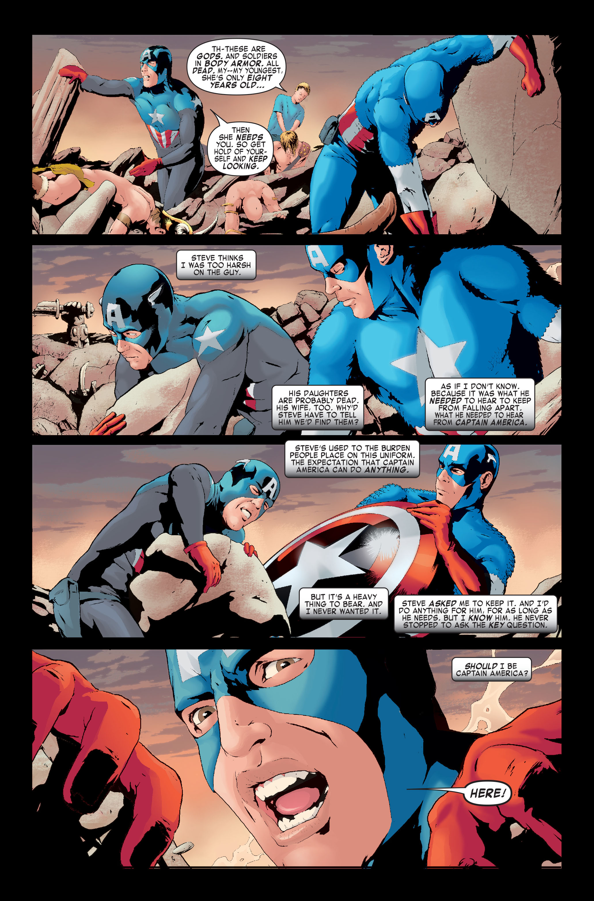 Read online Siege: Captain America comic -  Issue # Full - 12