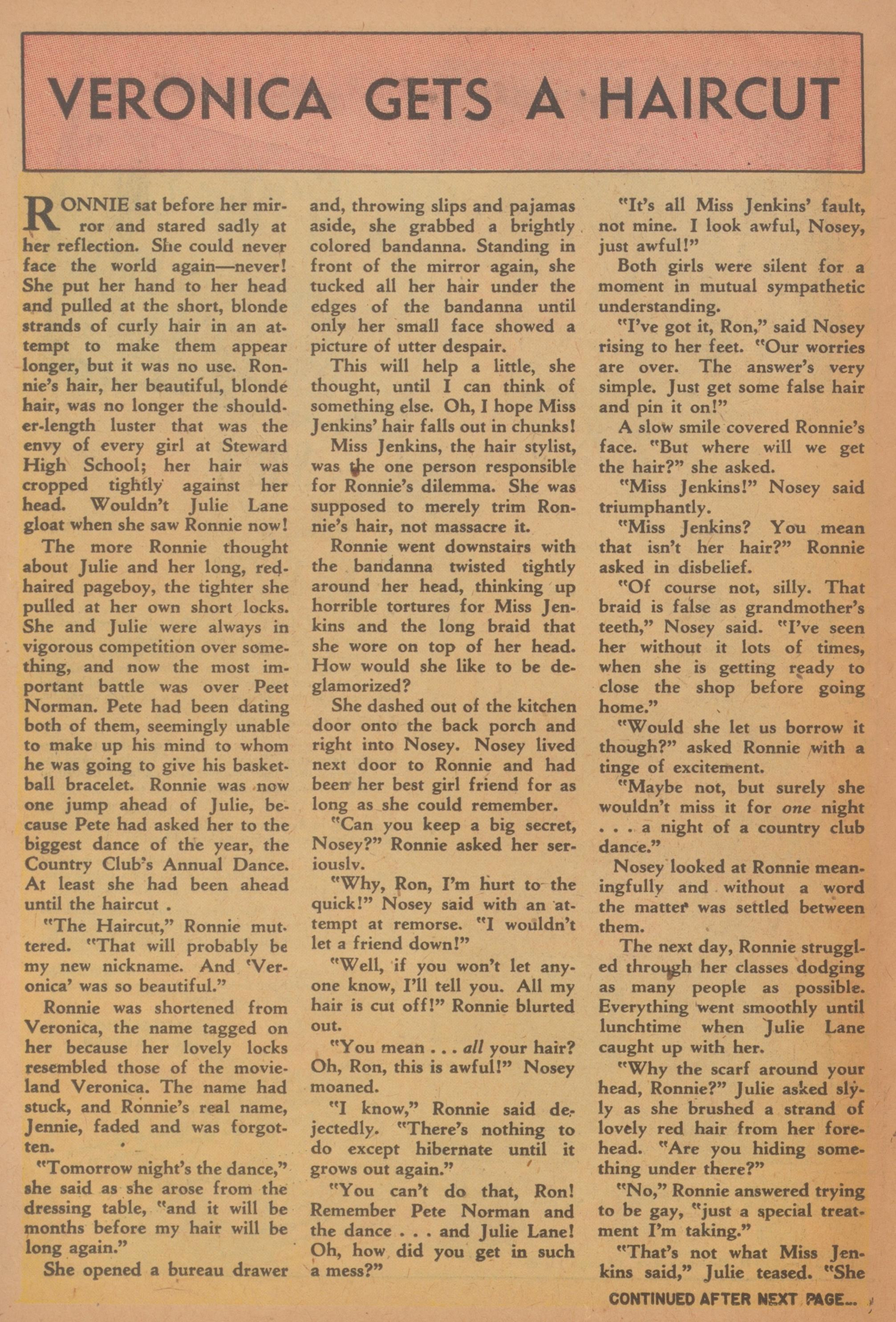 Read online Nellie The Nurse (1945) comic -  Issue #26 - 18