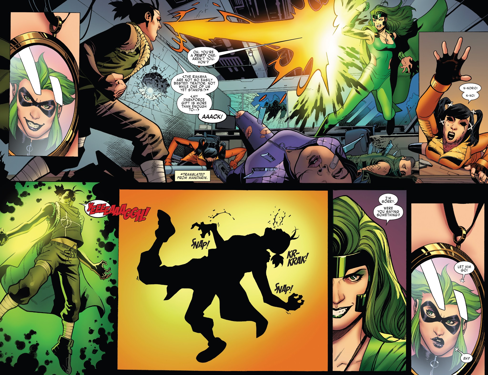 Read online X-Men: Blue comic -  Issue #24 - 16