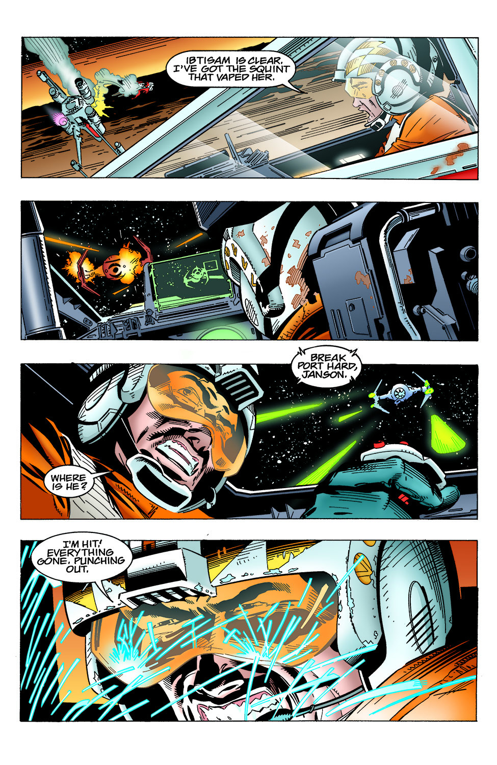 Read online Star Wars: X-Wing Rogue Squadron comic -  Issue #22 - 17